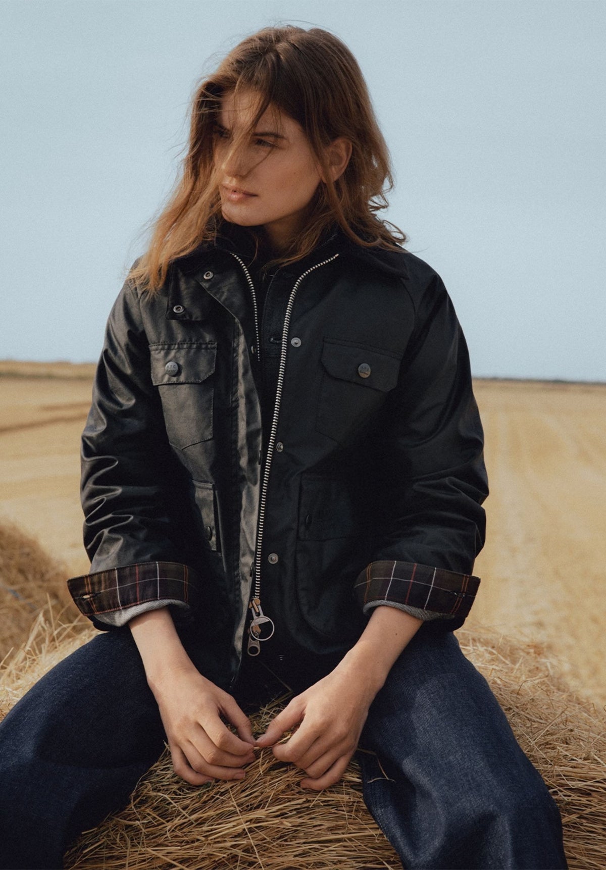 Spey Wax Jacket A.P.C X Barbour