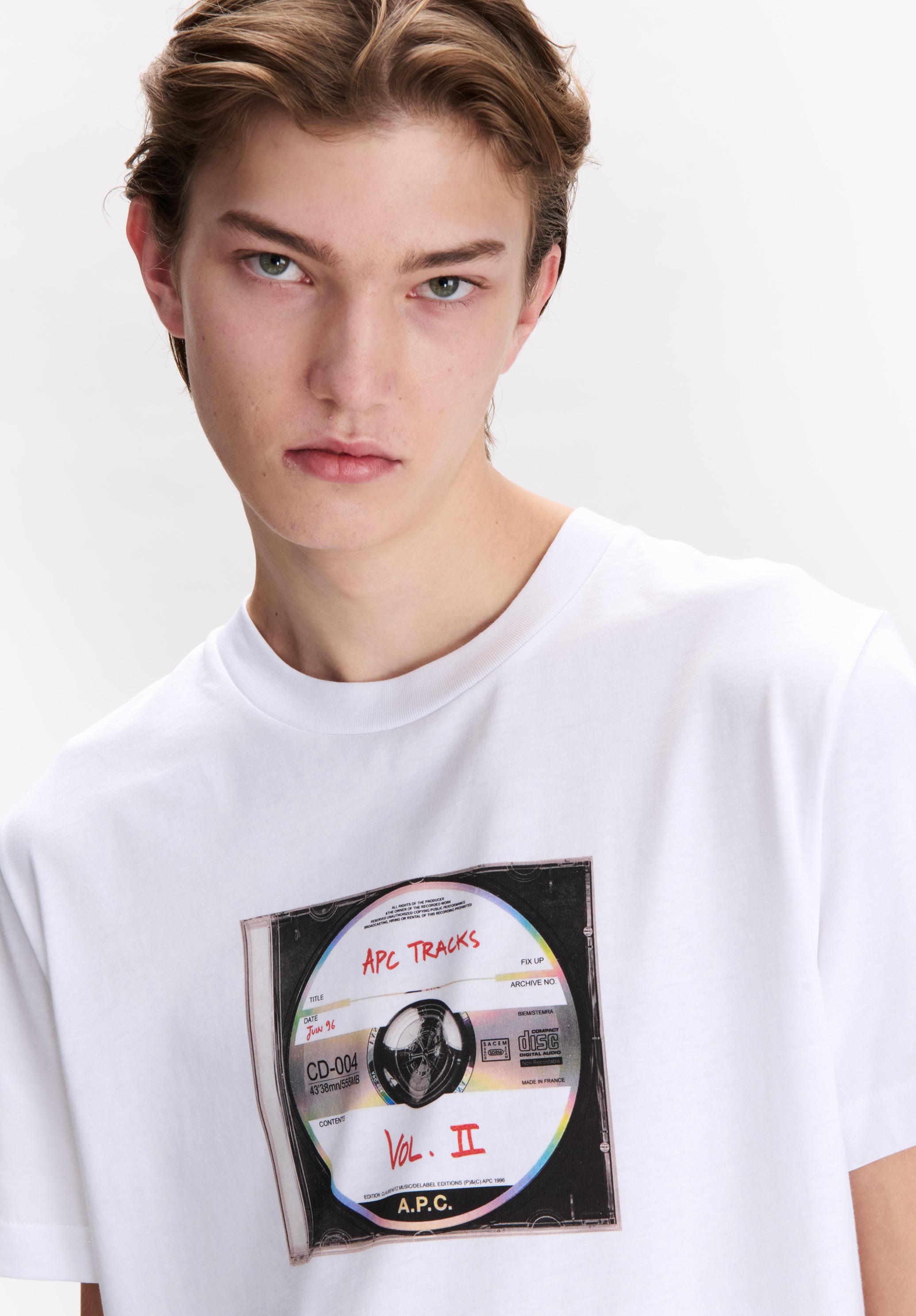 T-shirt A.P.C. Tracks