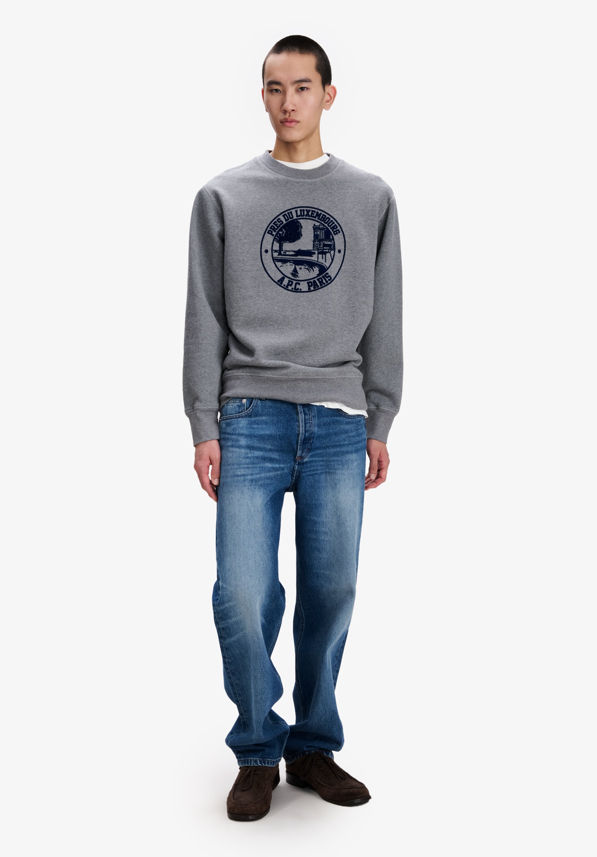 Black sweatshirt with garden logo - 1