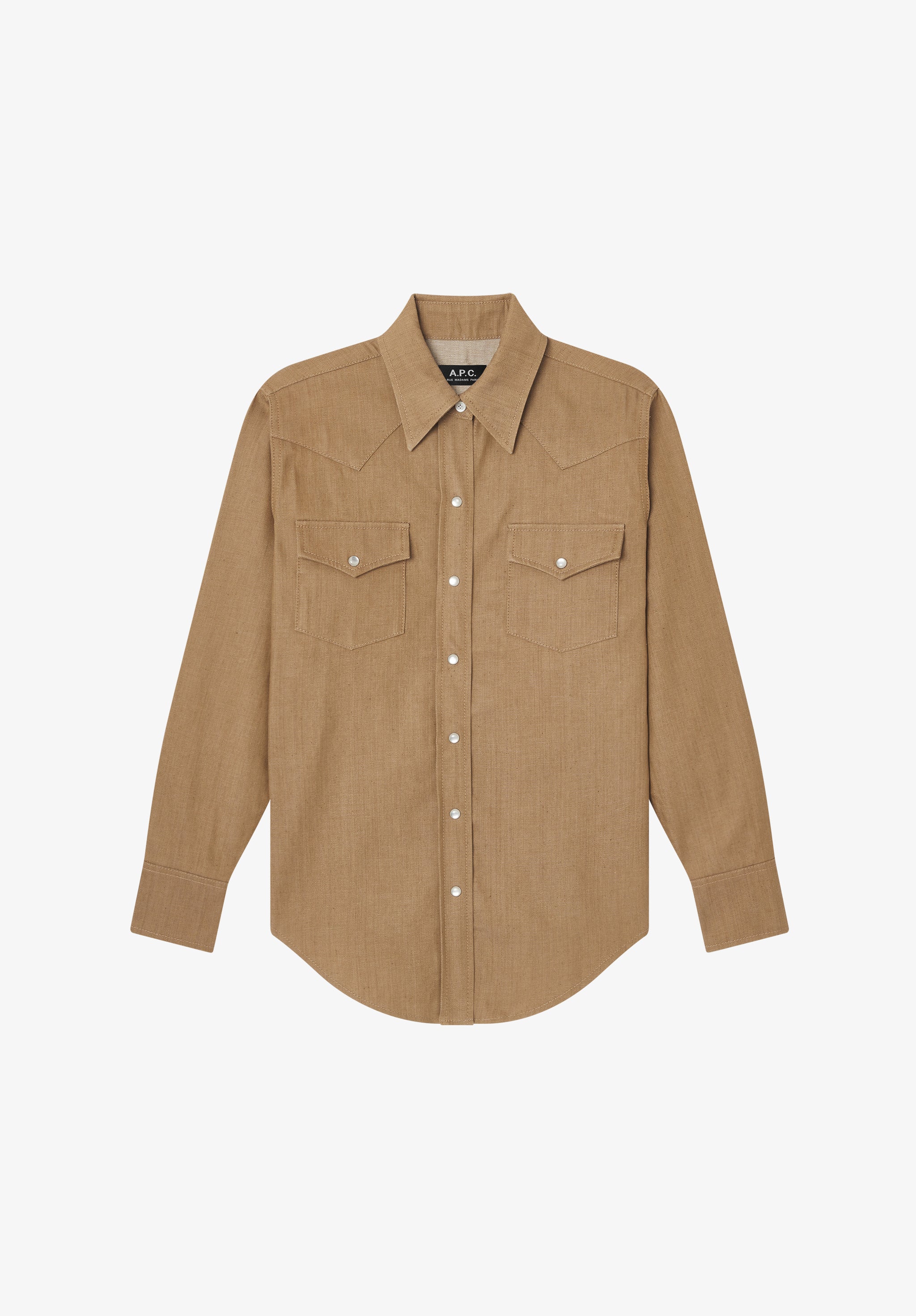 JOHN MOON Chemisier western à franges brodées pour femme - Rodéo