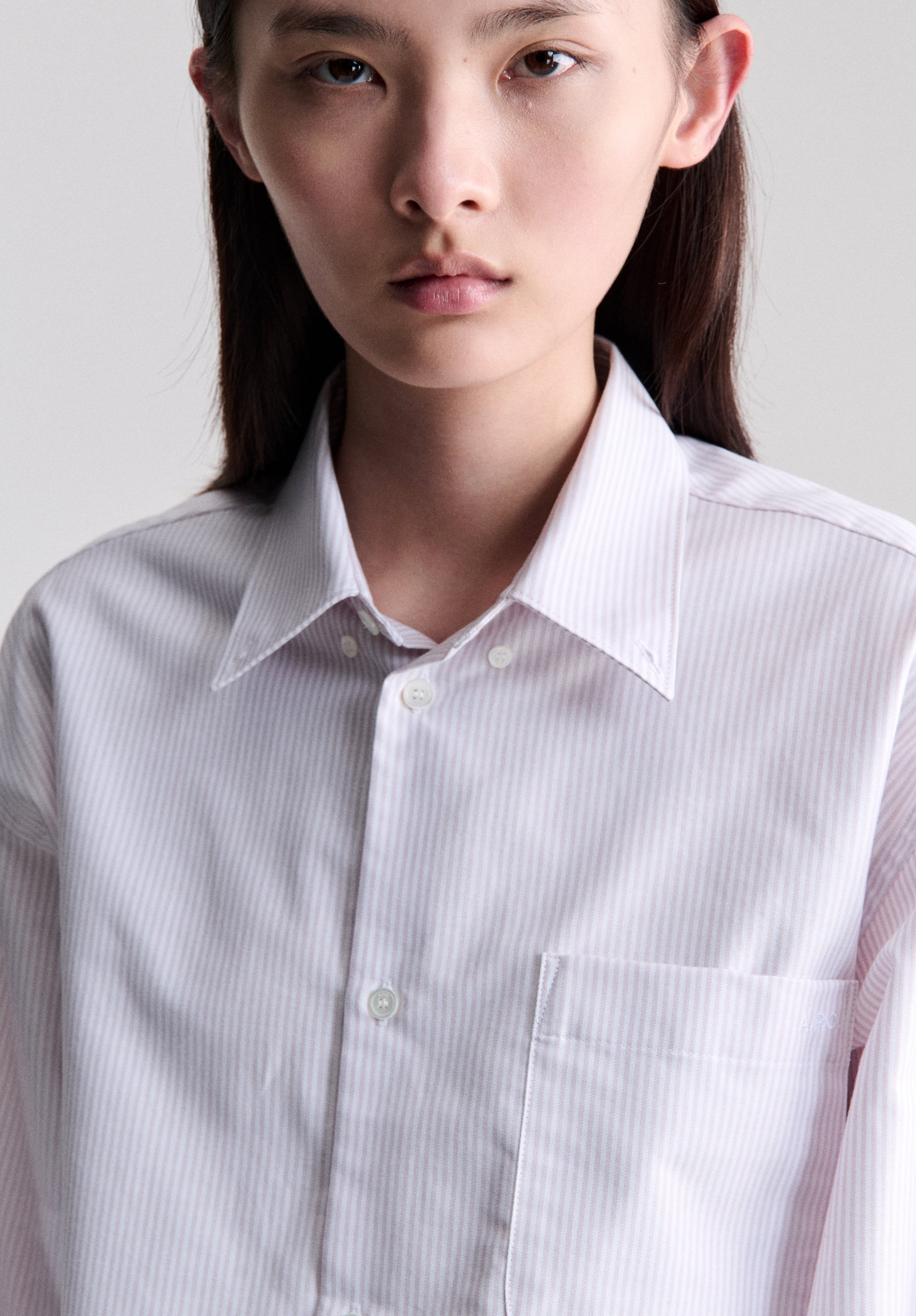 chemise sophia button down logo