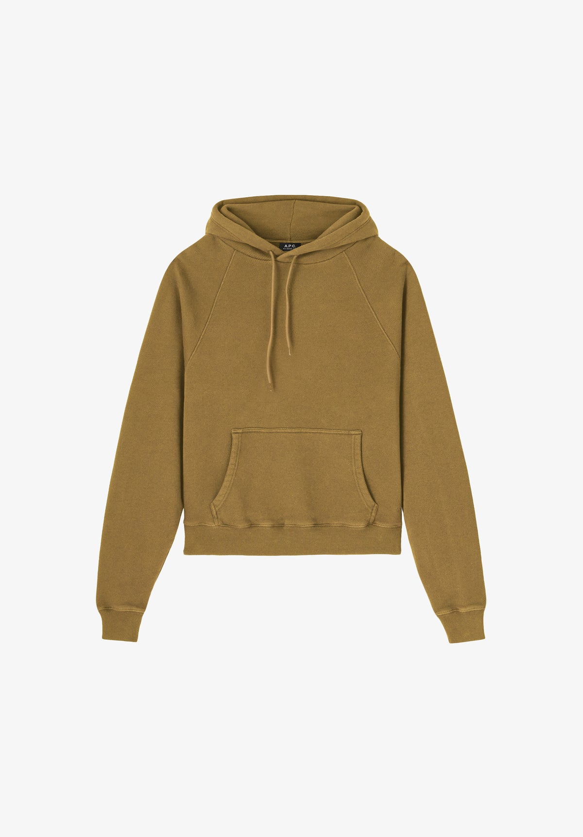 Hoodie taupe à manches raglans