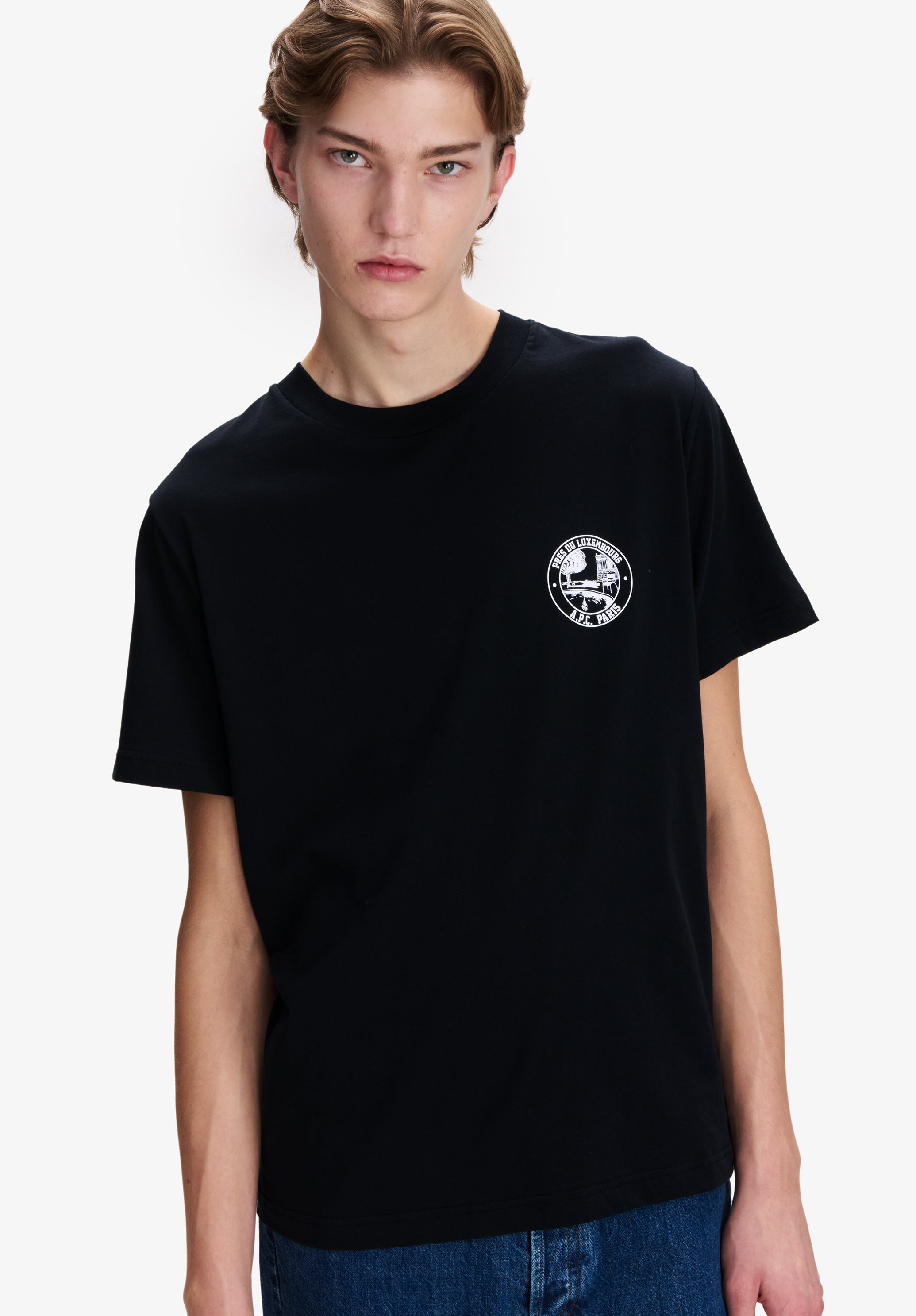 Black t-shirt with garden logo - 3