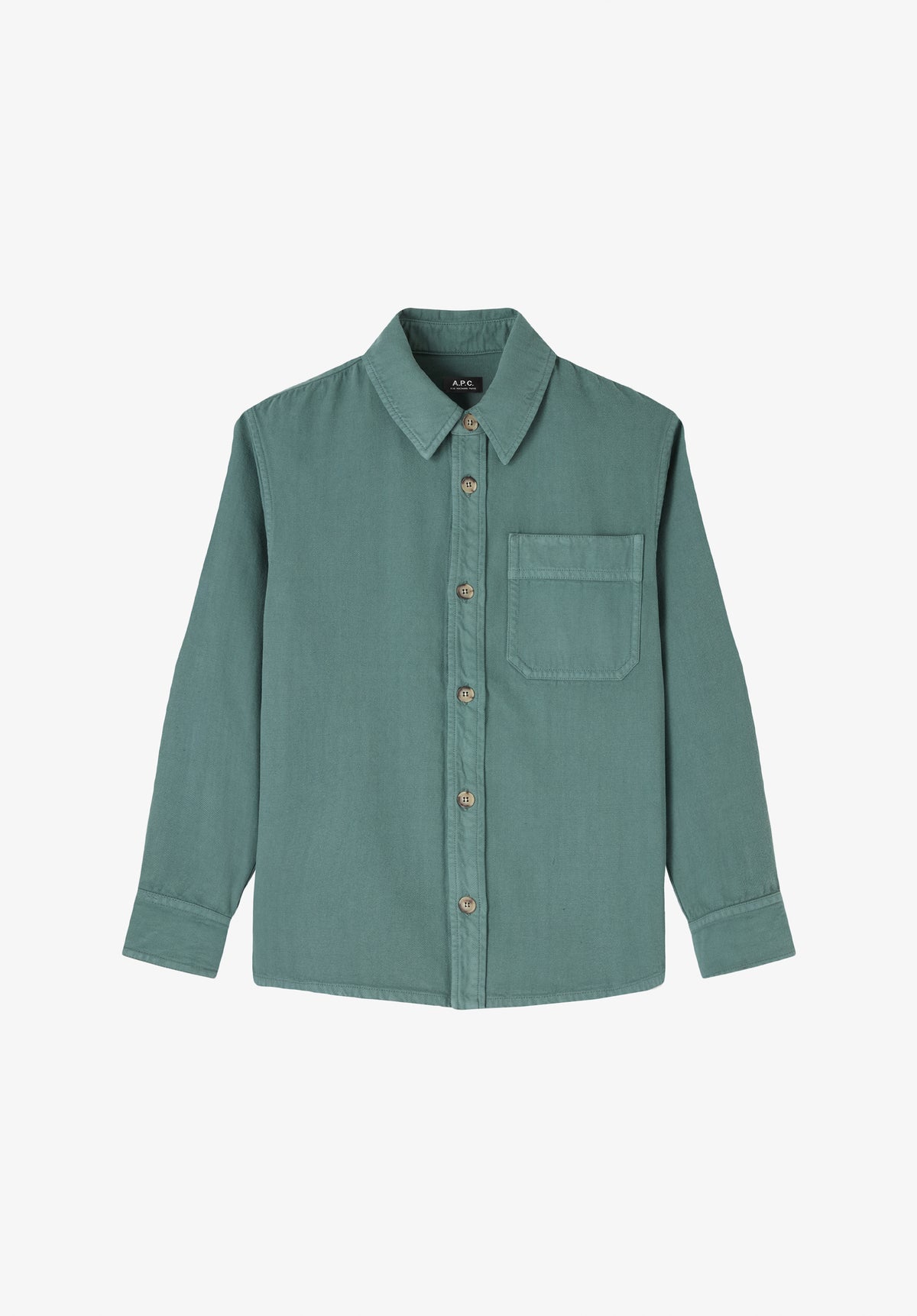 Surchemise ample verte