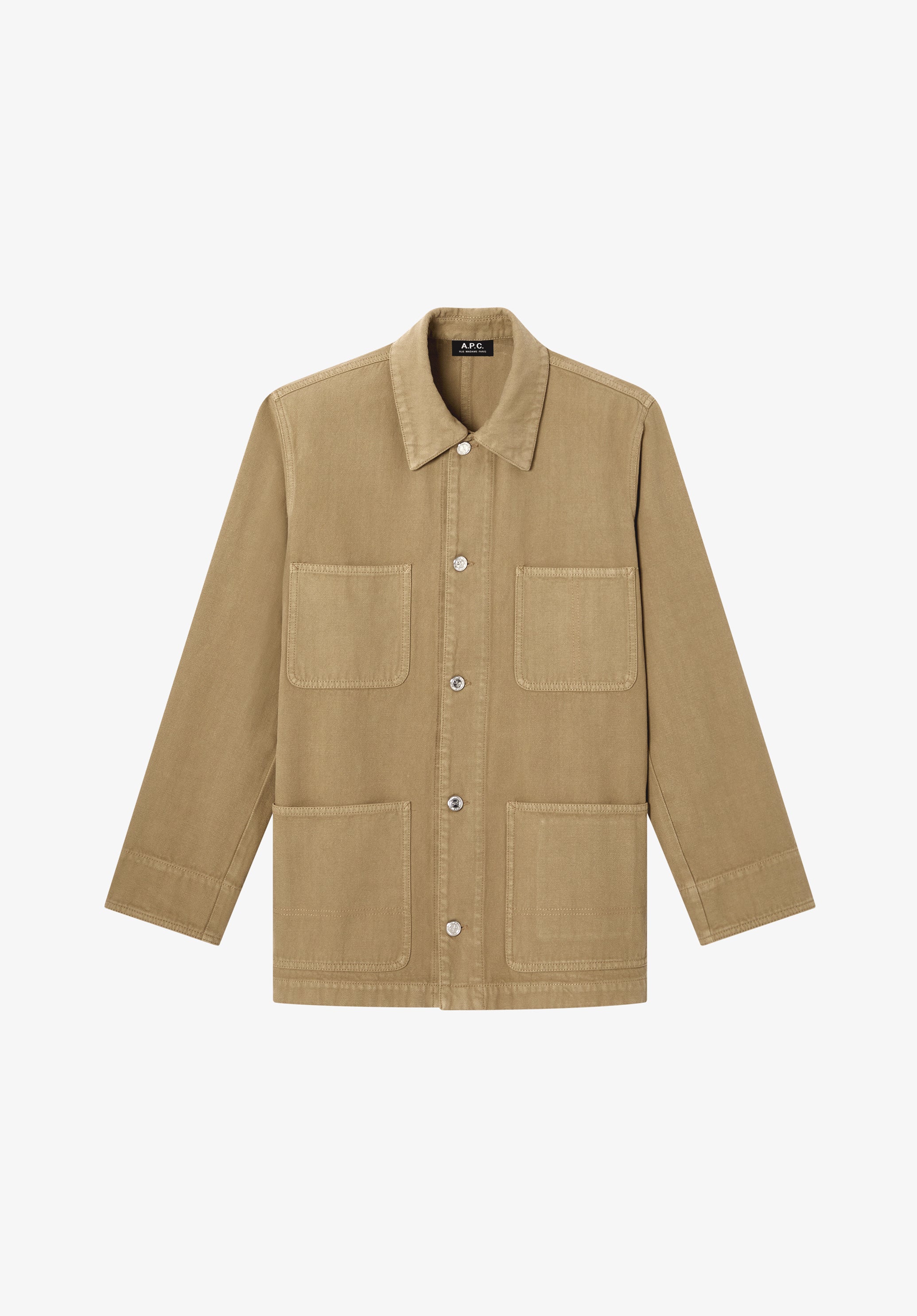 Dark beige workwear jacket - 0