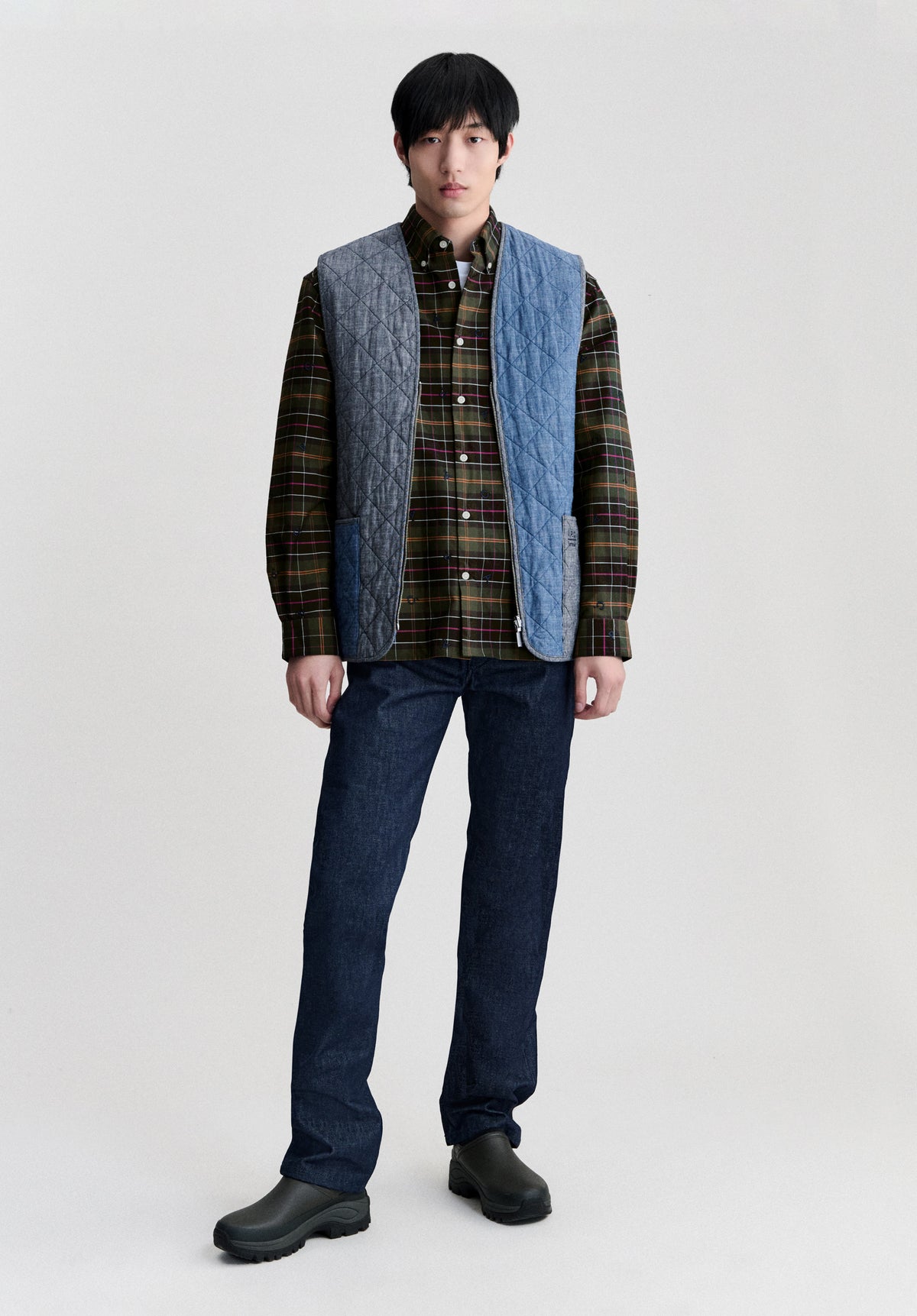 Doublure matelassée A.P.C X Barbour