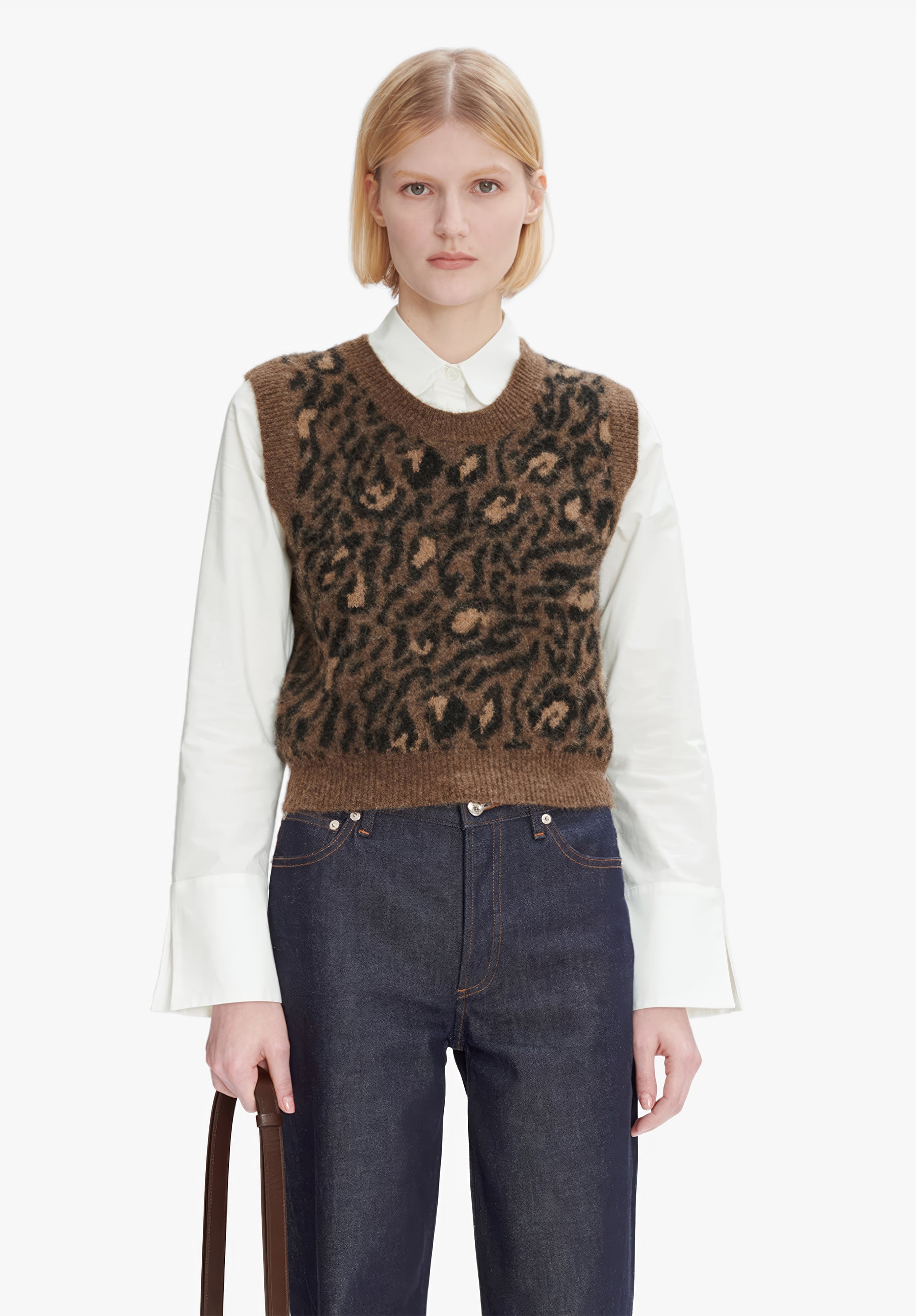 Léana sleeveless jumper - 1