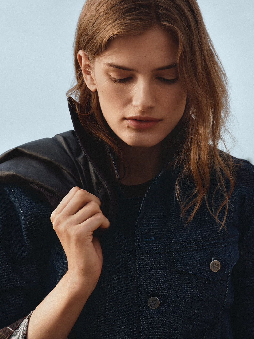 Veste en jeans Trucker A.P.C Barbour
