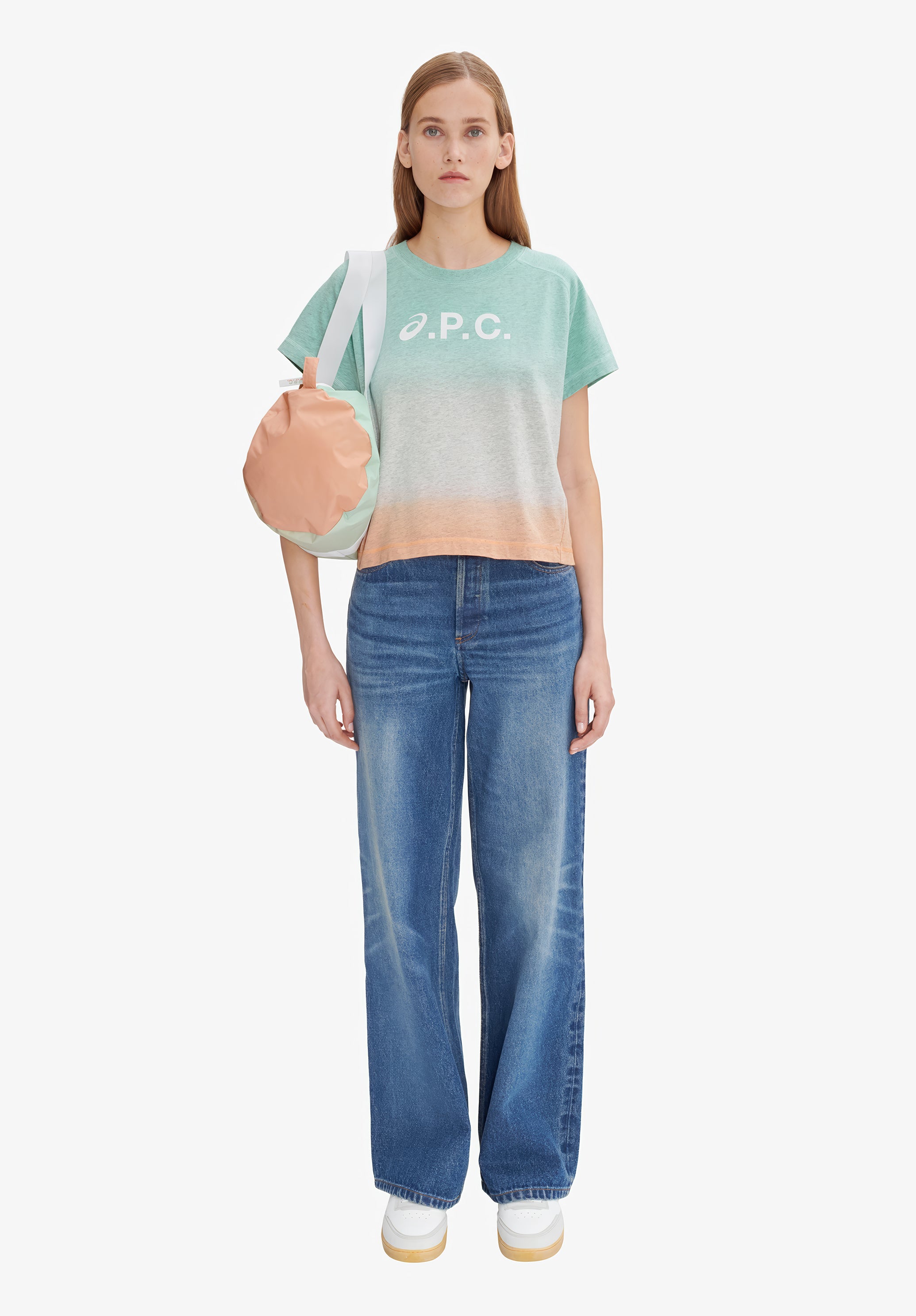 Cloud Dip Dye T-shirt - 1