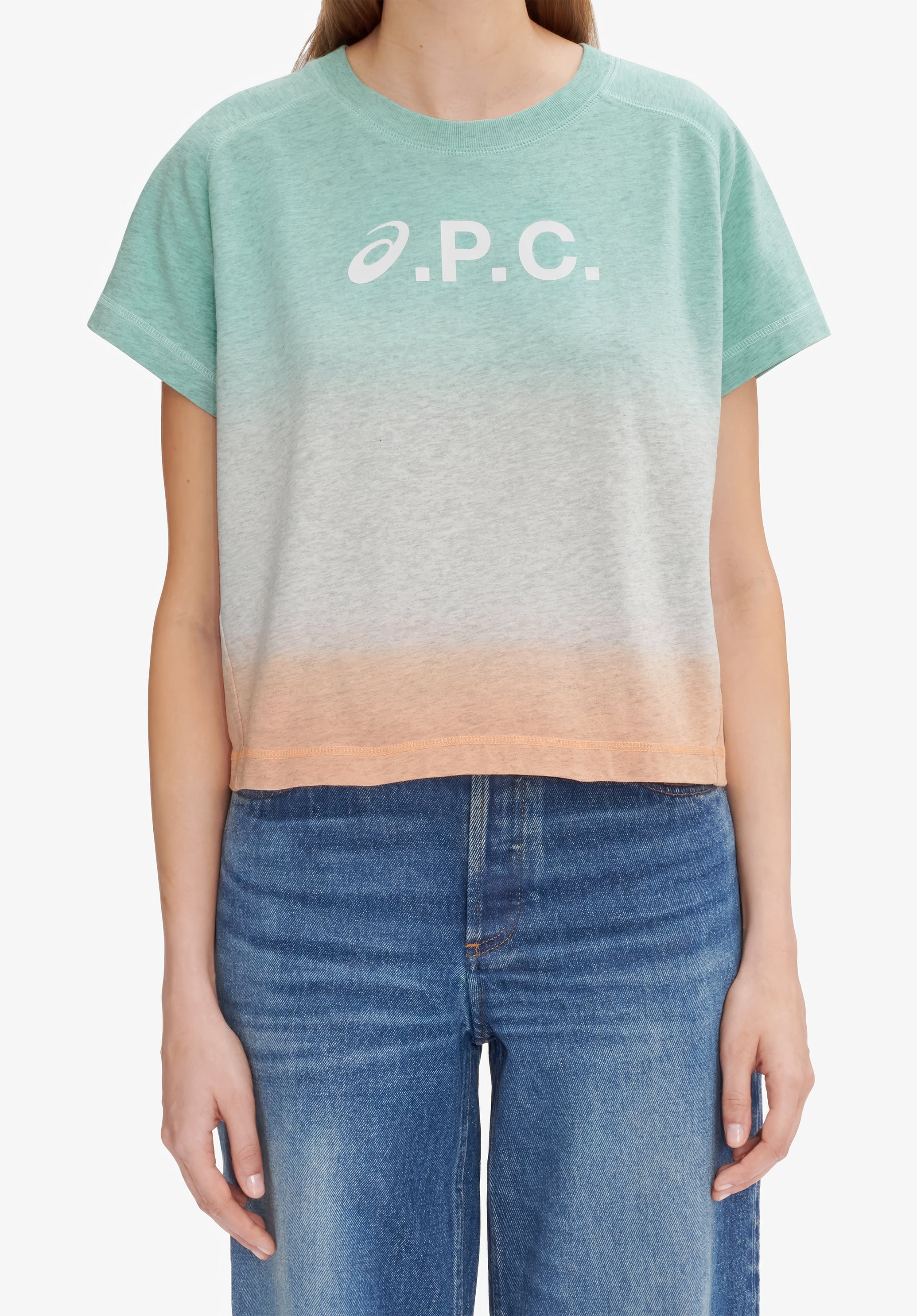 Cloud Dip Dye T-shirt - 4