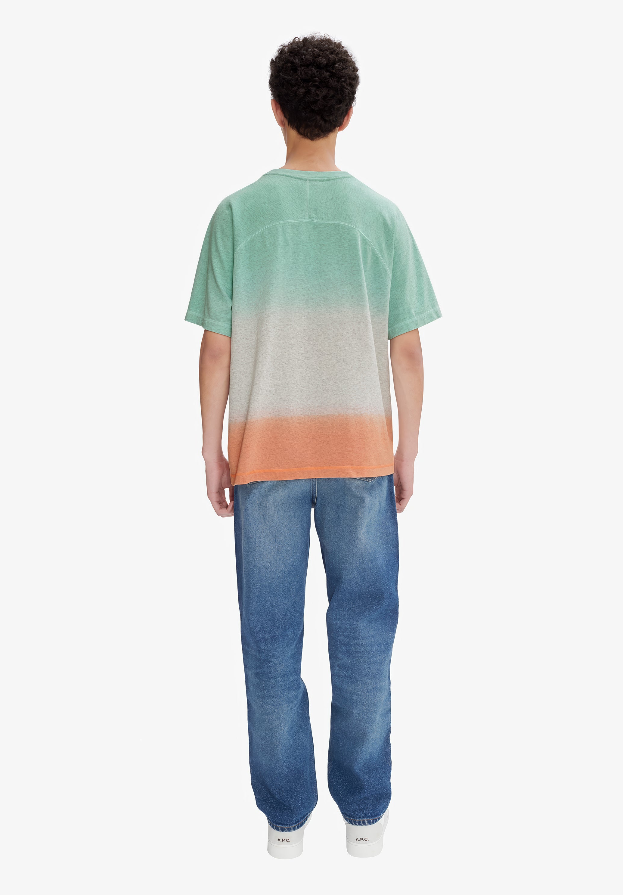 Wind Dip Dye T-shirt - 3