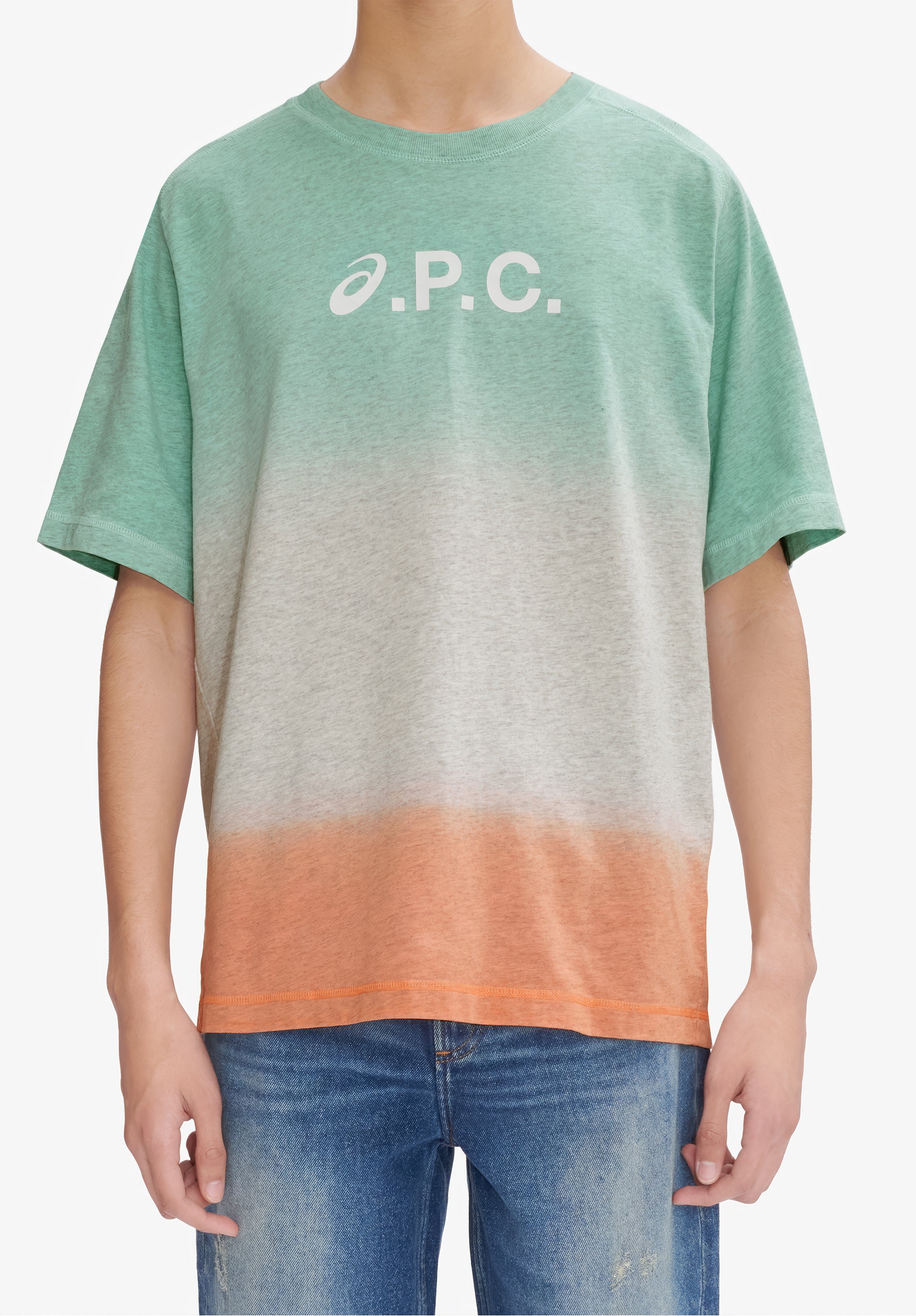 Wind Dip Dye T-shirt - 4