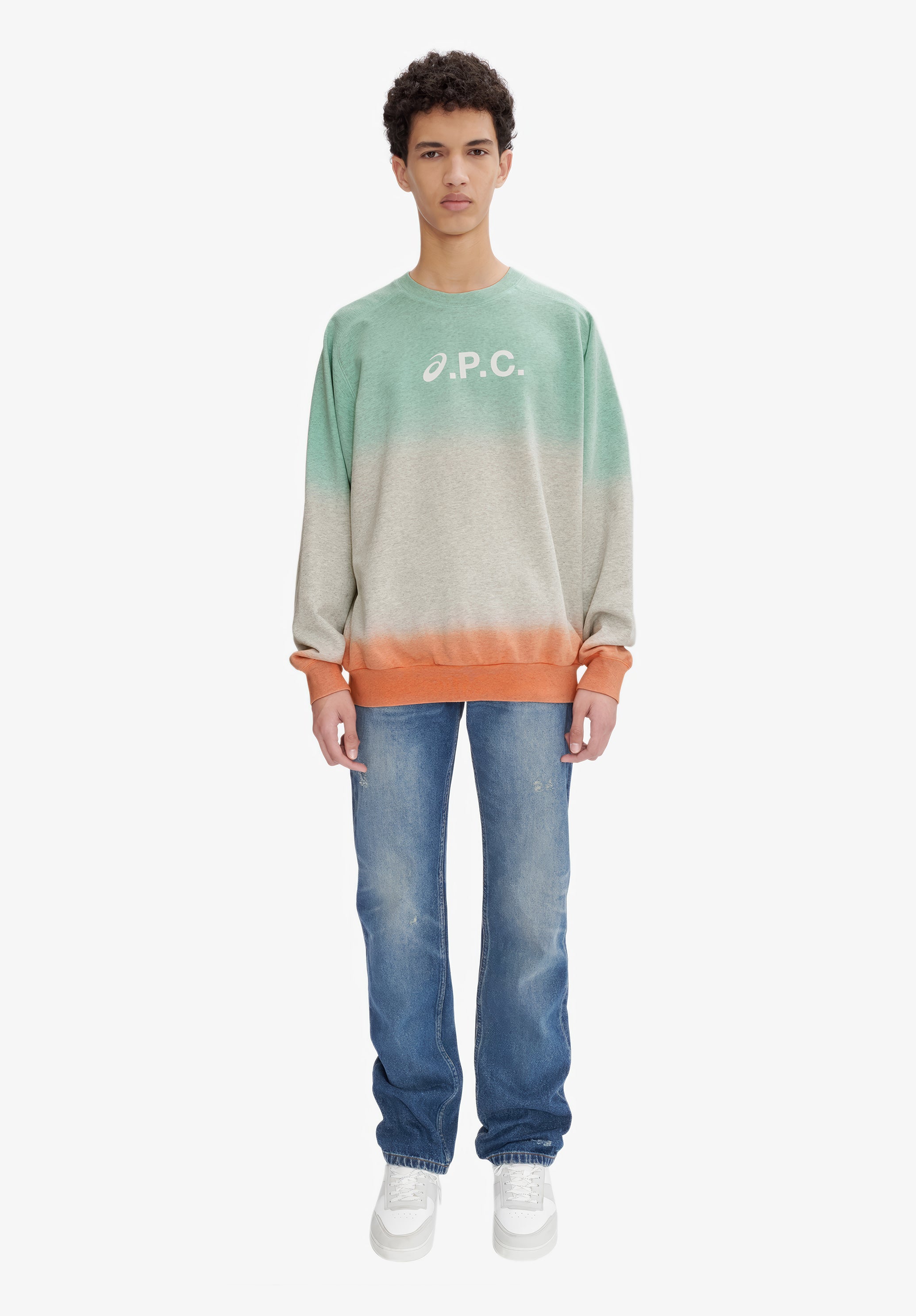 Lake Dip Dye sweatshirt - 1