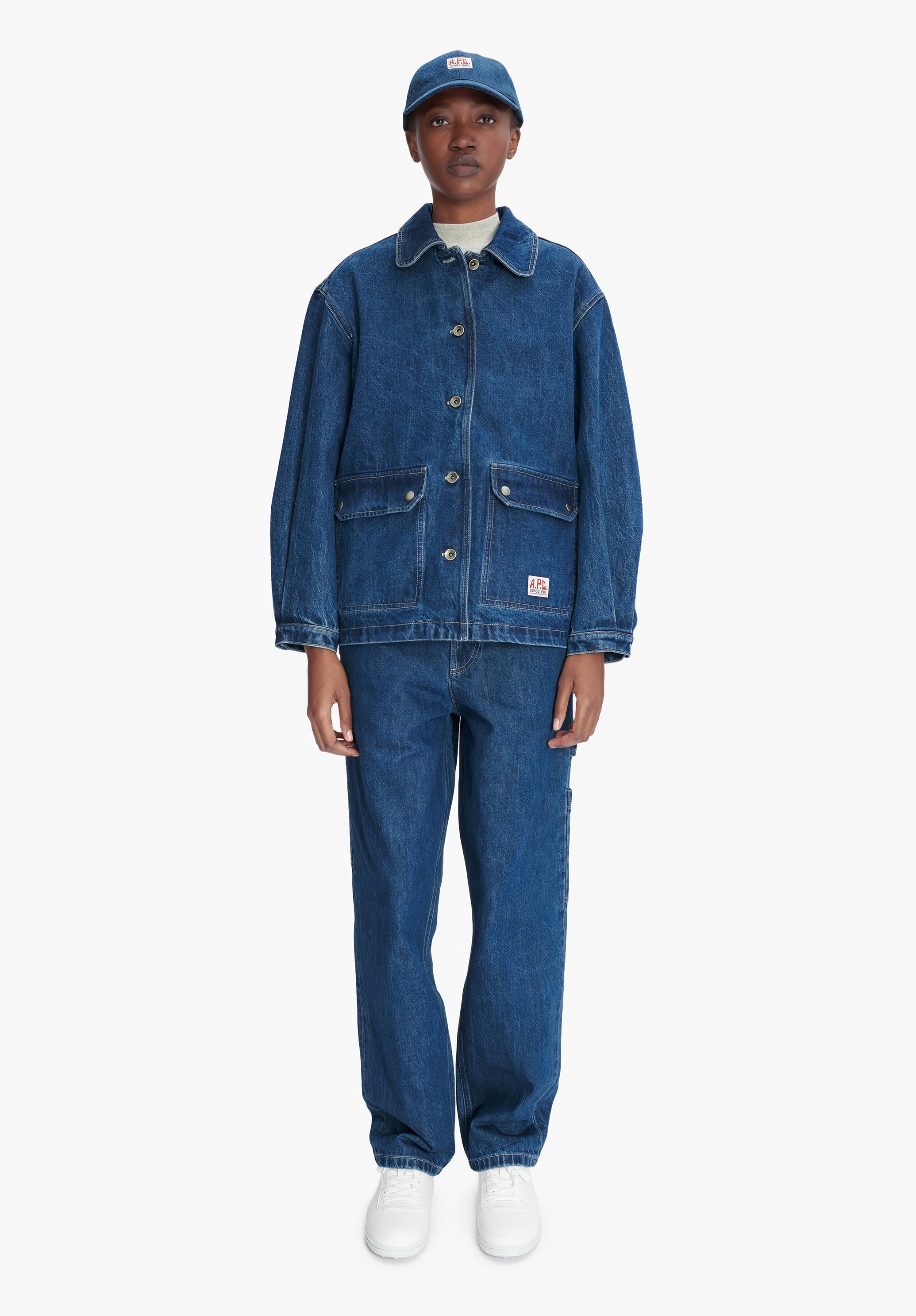 Apc Veste En Jean Veste Alys