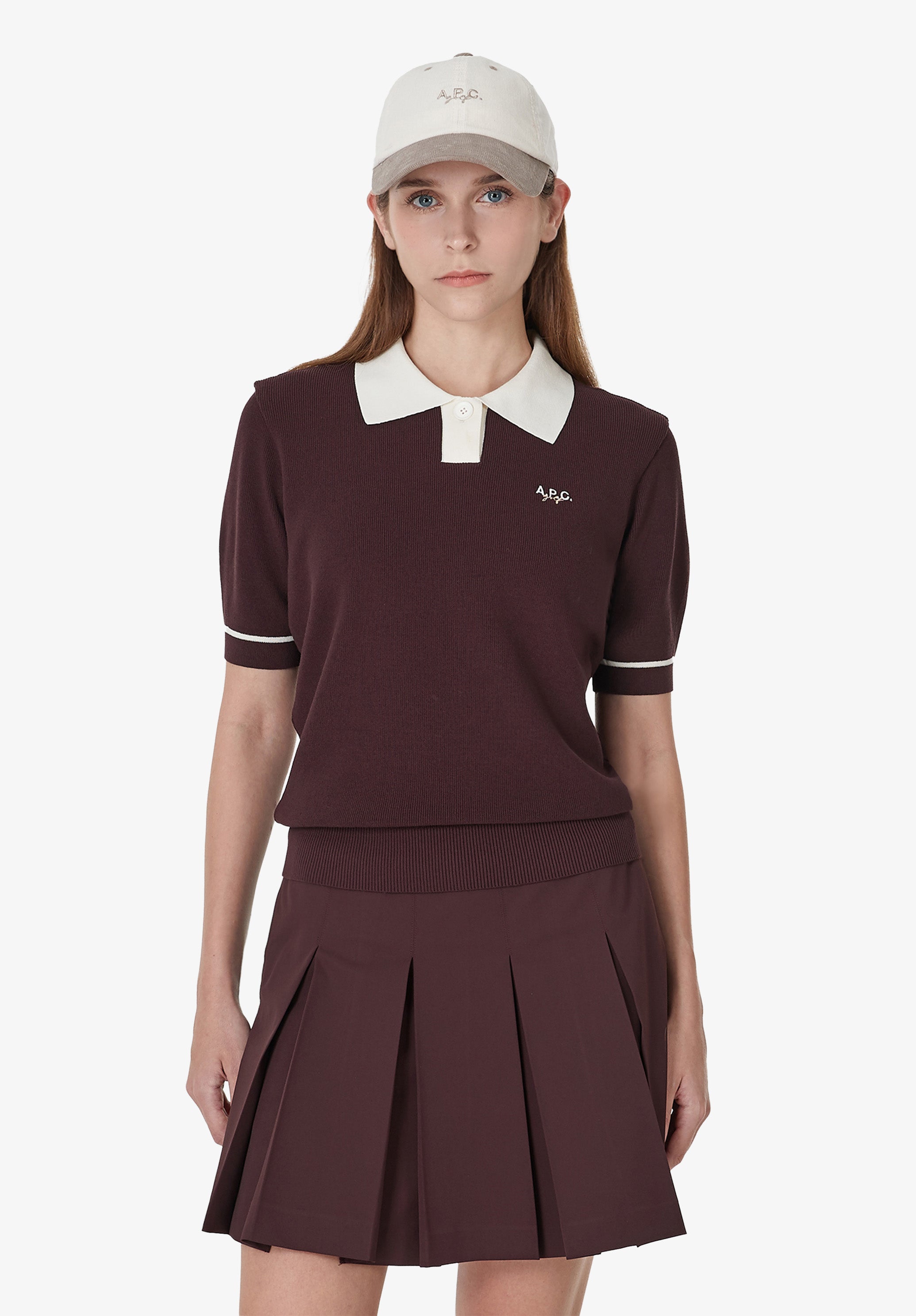 Polo with contrast collar - 2