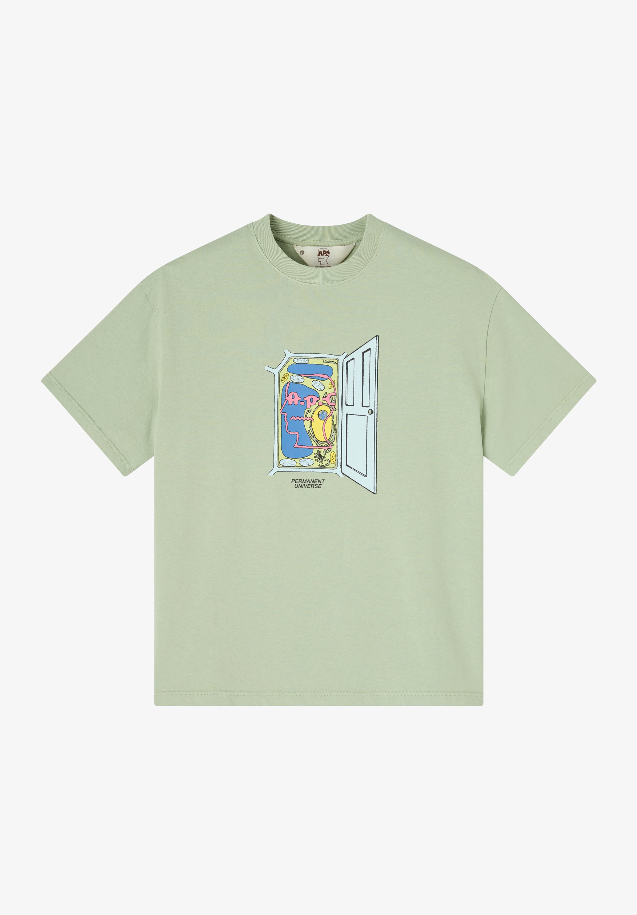 A.P.C. x Brain Dead T-shirt Permanent Universe