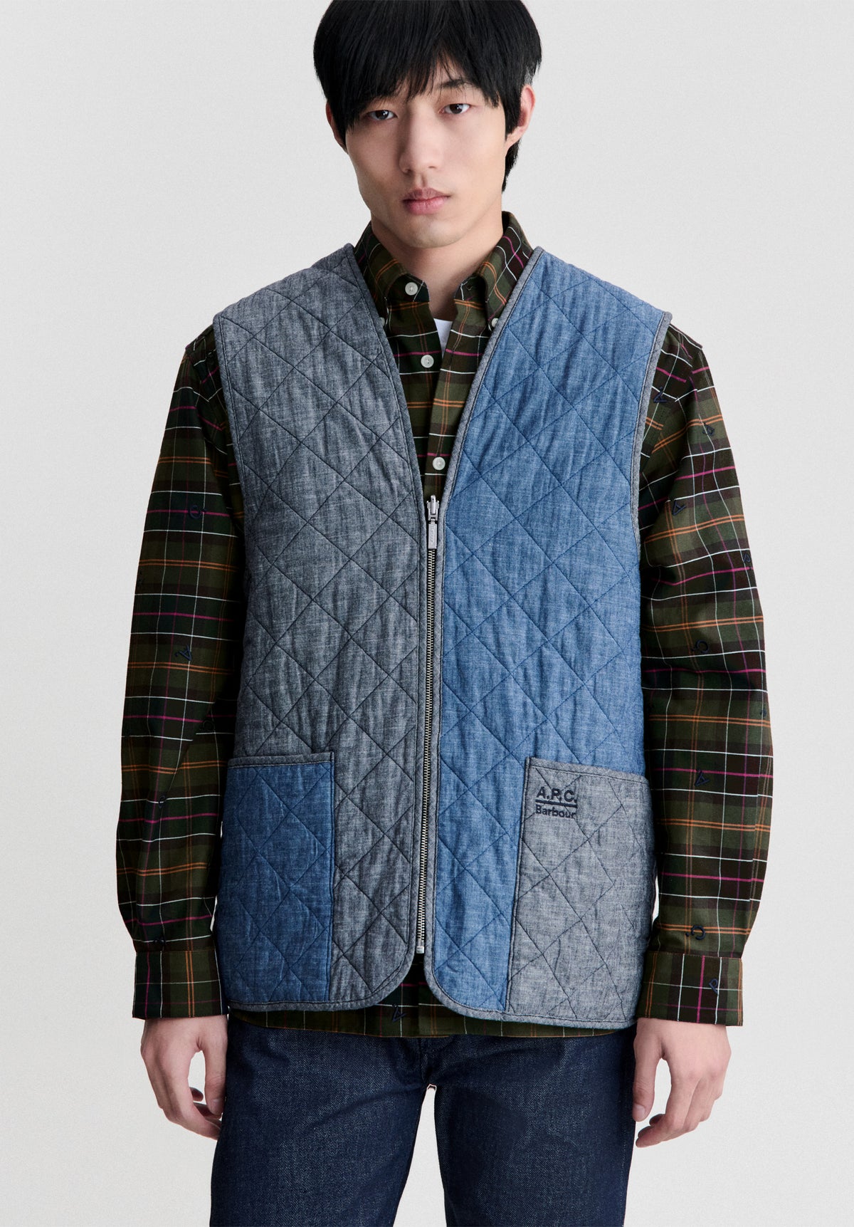 Doublure matelassée A.P.C X Barbour