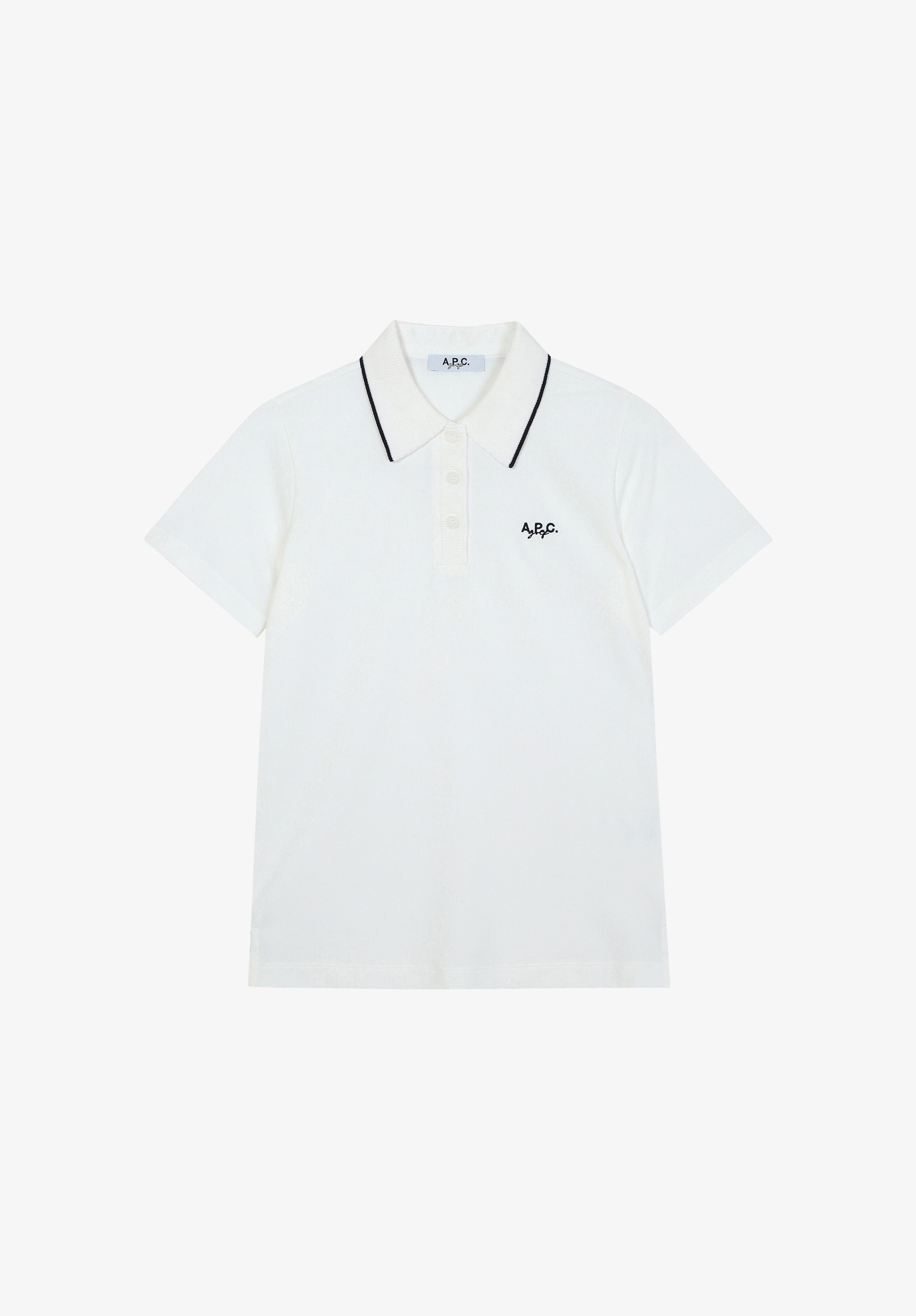 A.P.C. Golf logo polo shirt - 0