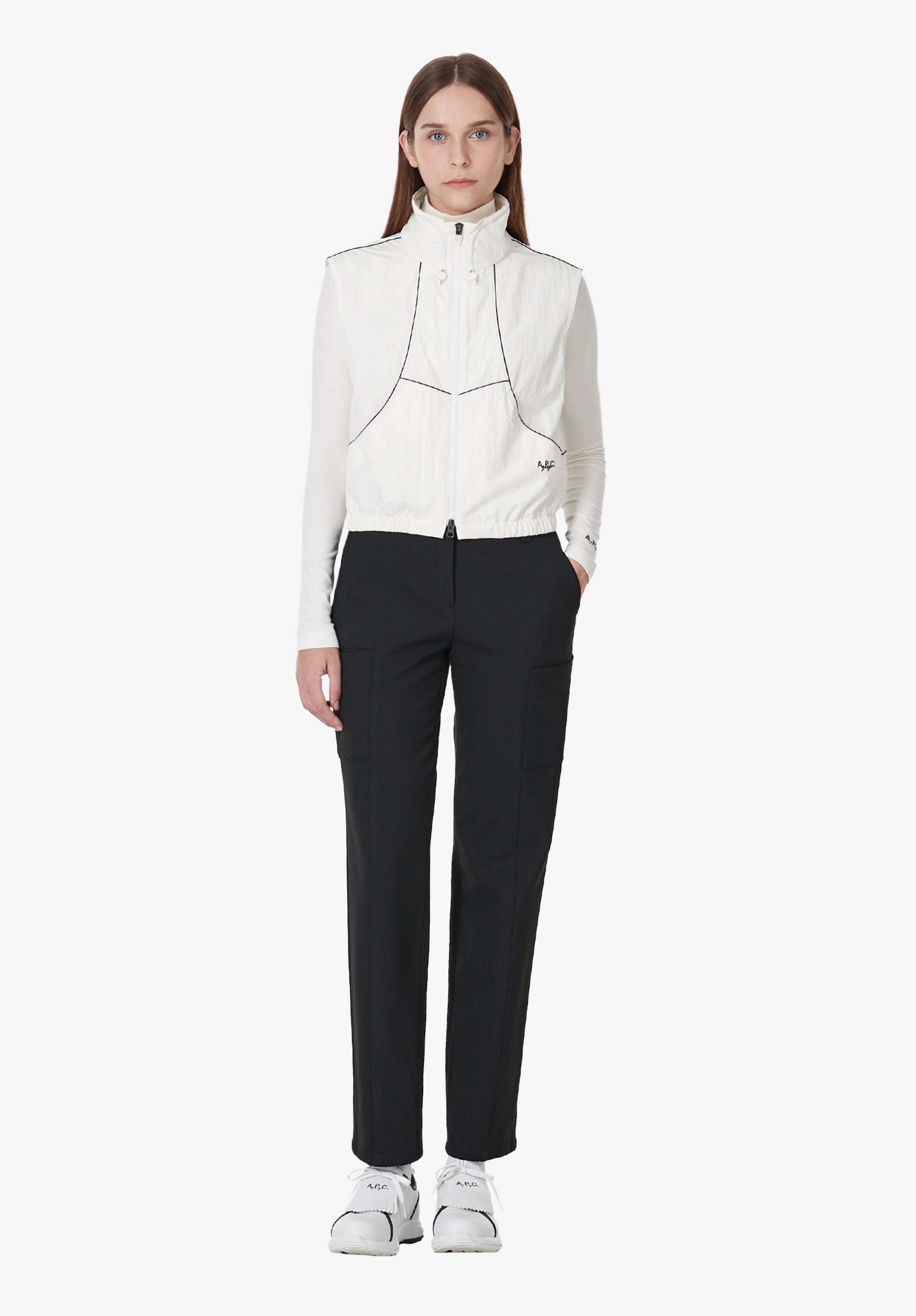 Straight fit trousers - 1