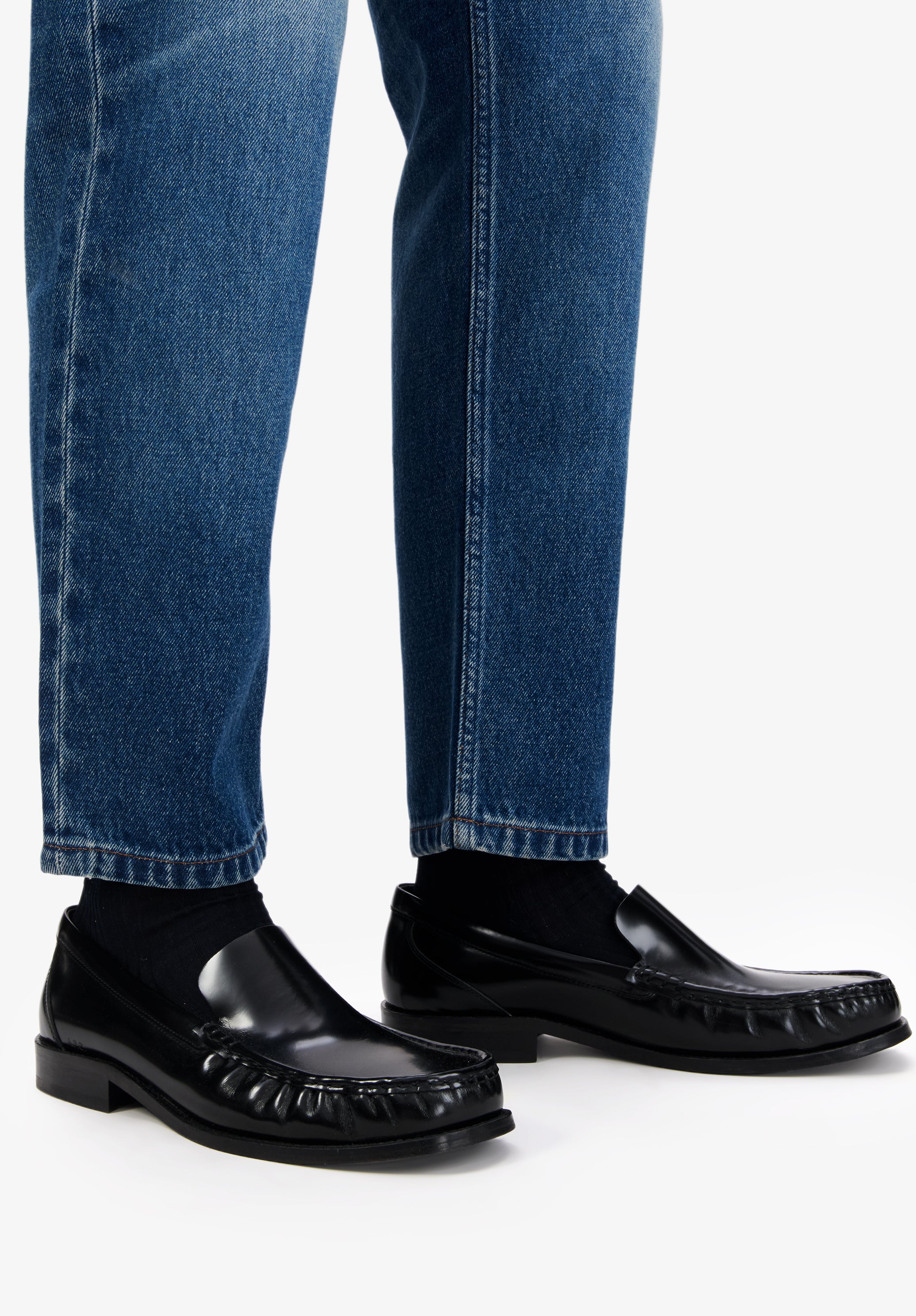 Leather loafers - 1