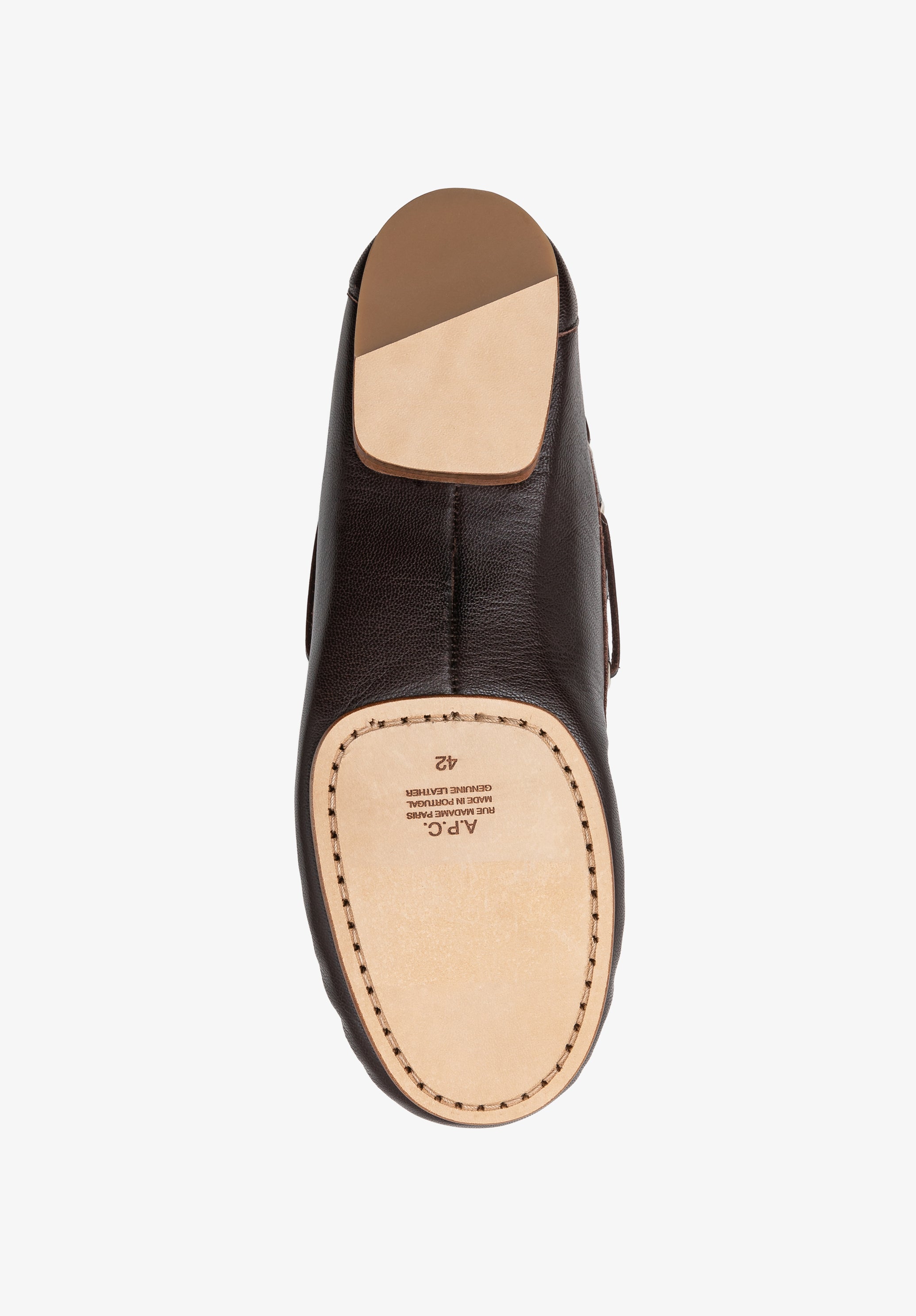 Leather boat shoes - 4