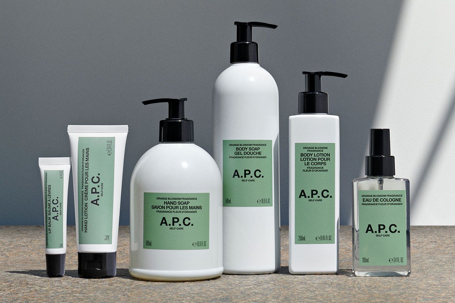 A.P.C. launches its first self-care line