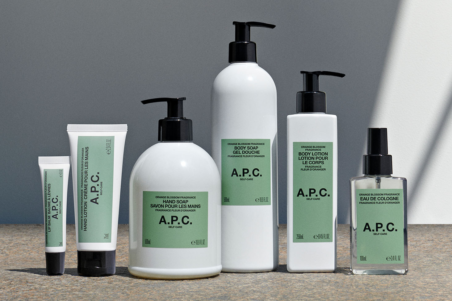 A.P.C. bringt seine erste Pflegereihe Self-Care auf den Markt