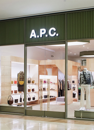 A.P.C. zieht im Southcoast Plaza ein