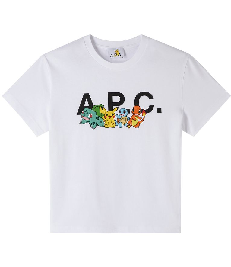 T-Shirt Pokémon The Crew F BLANC