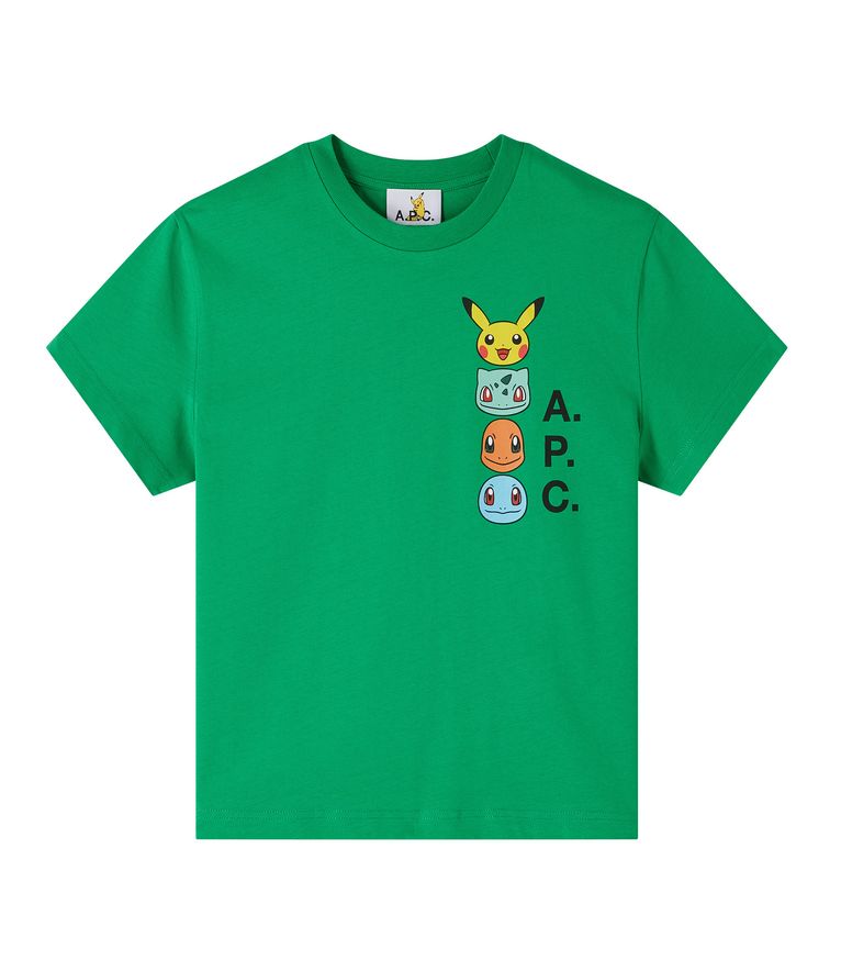 T-Shirt Pokémon The Portrait F VERT