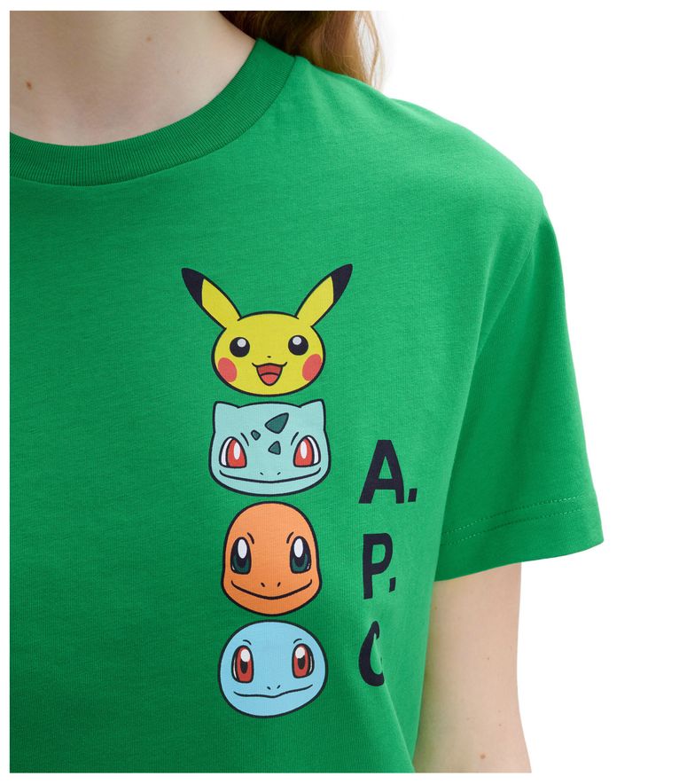 T-Shirt Pokémon The Portrait F VERT