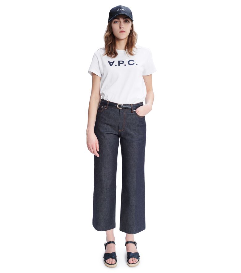 T-Shirt VPC Blanc F DARK NAVY