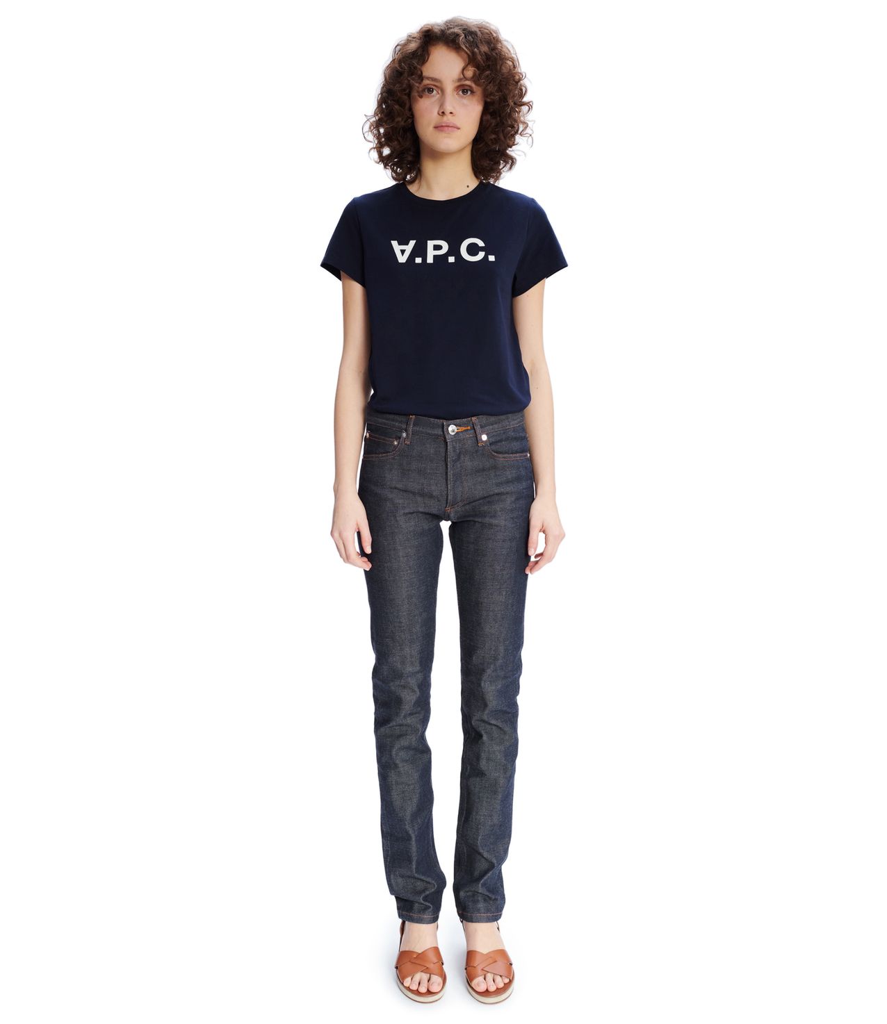 VPC Color F T-shirt DARK NAVY BLUE APC