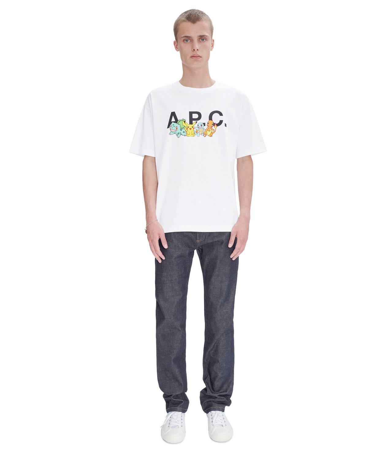 Pokémon The Crew H T-shirt WHITE APC