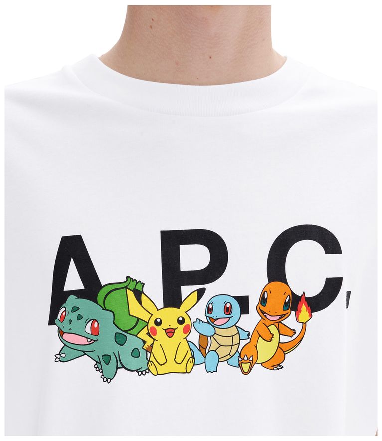 T-Shirt Pokémon The Crew H WEIß