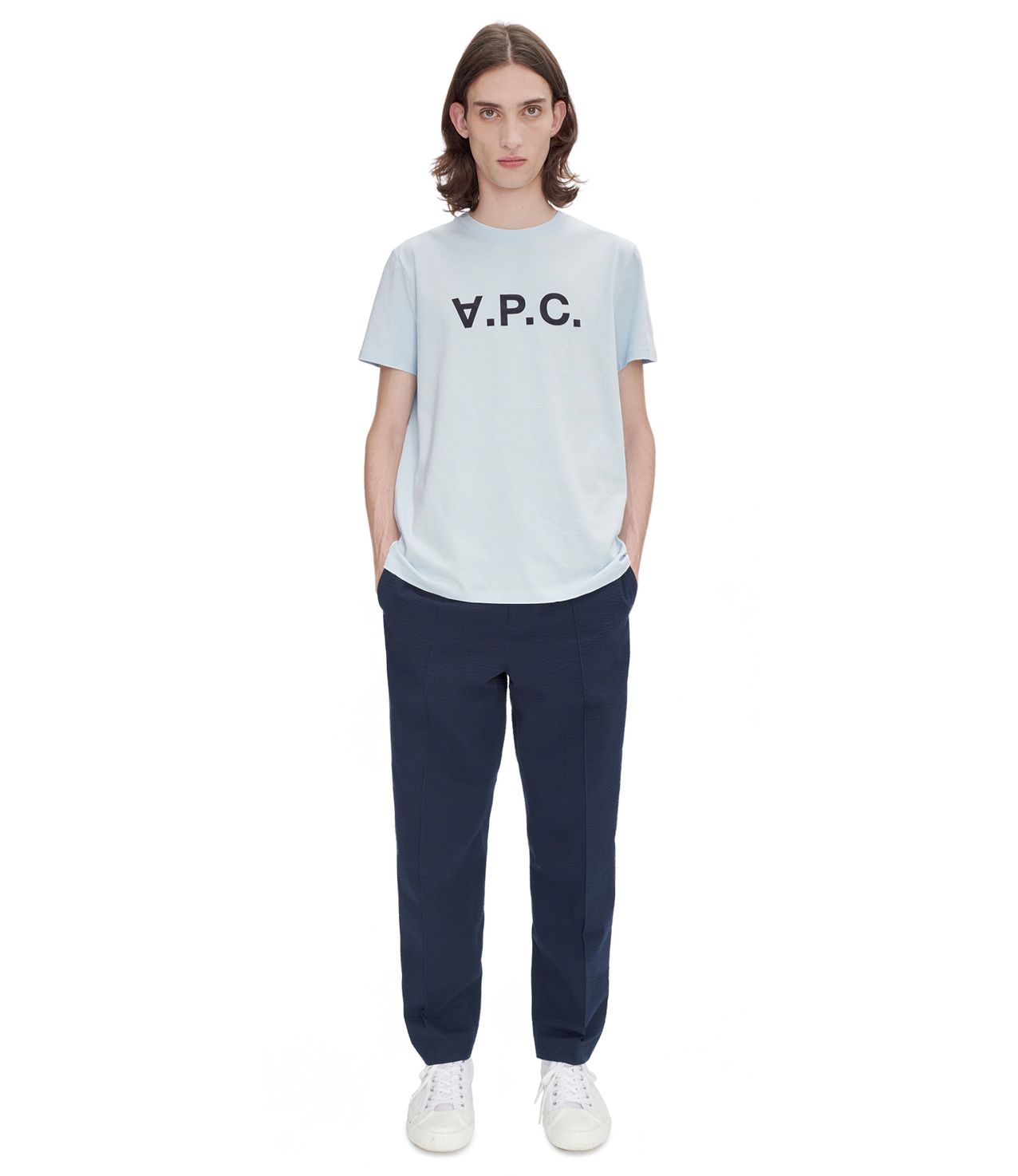 VPC Color H T-shirt PALE BLUE APC