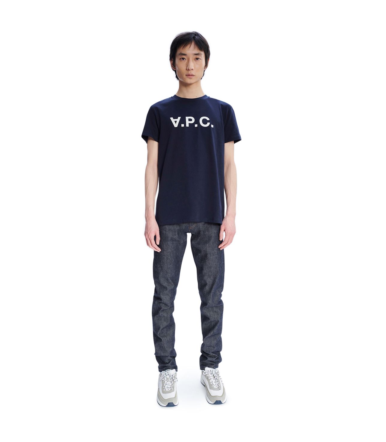 VPC Color H T-shirt DARK NAVY BLUE APC