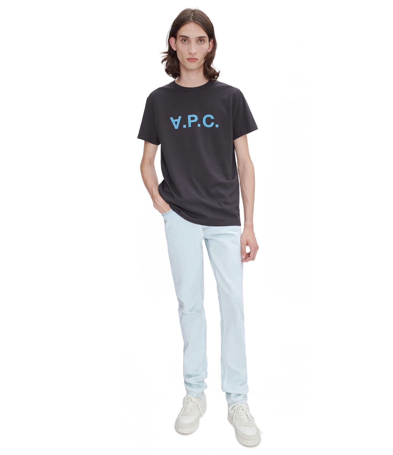 VPC Color H T-shirt CHARCOAL GREY APC