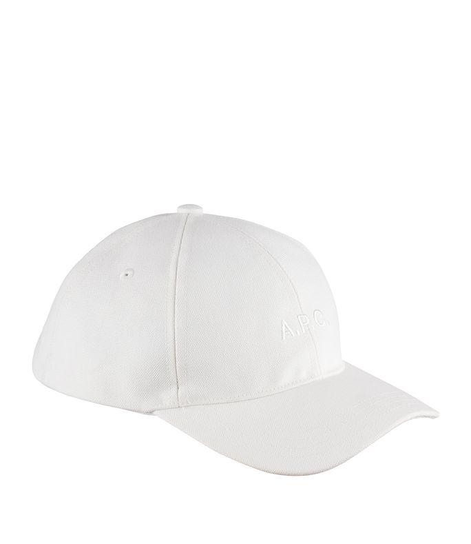 charlie baseball cap white