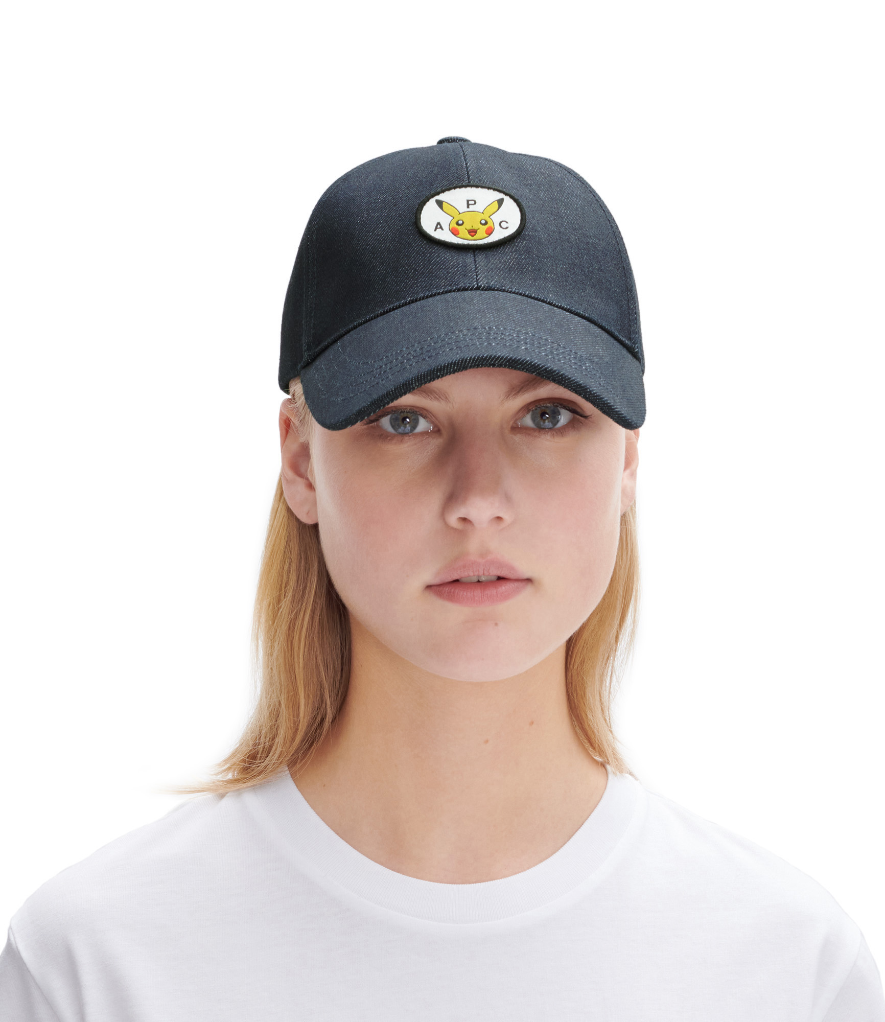 Pokemon Charlie baseball cap Indigo A.P.C