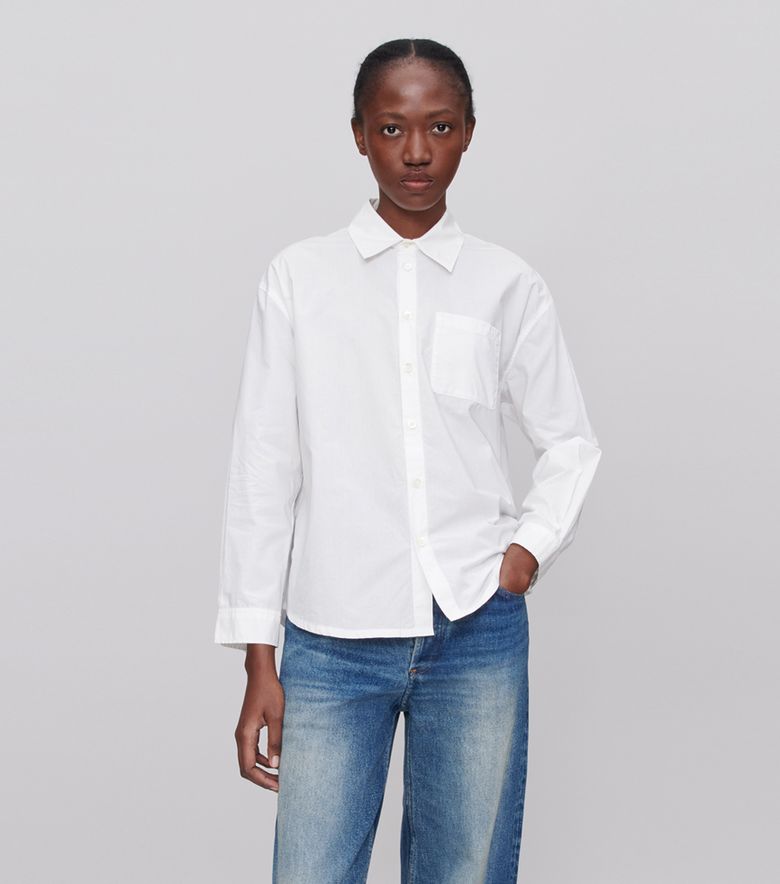 Chemise Sophia Button Down BLANC