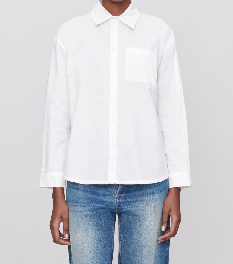 Chemise Sophia Button Down BLANC