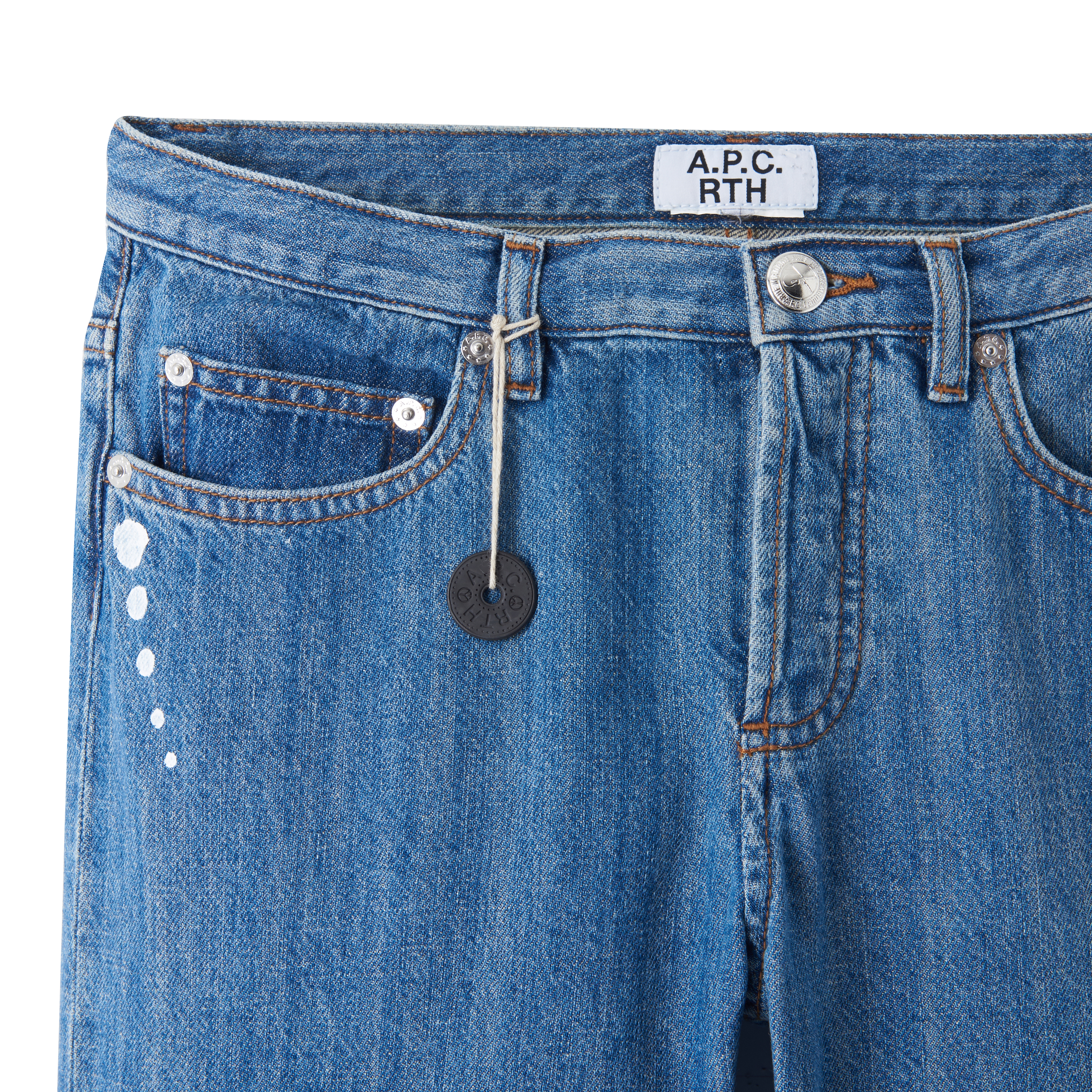 RTH Cure jeans STONEWASHED INDIGO