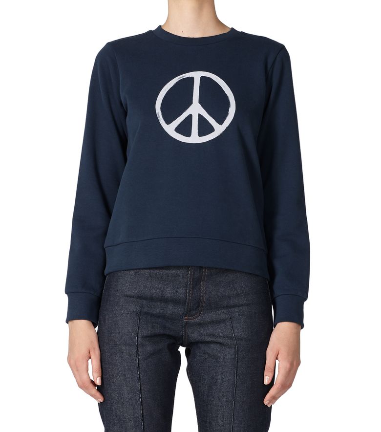 Sweatshirt Symbole Peace RTH DARK NAVY