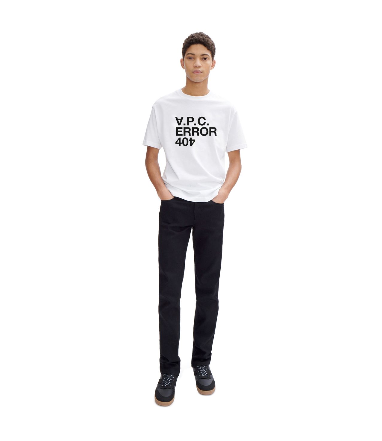 T-Shirt Error 404 WEIß APC