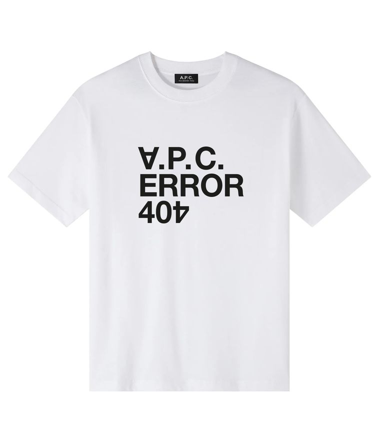 T-Shirt Error 404 BLANC