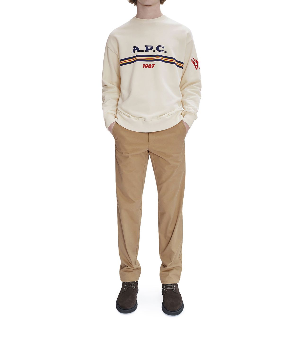 Adam sweatshirt ECRU APC