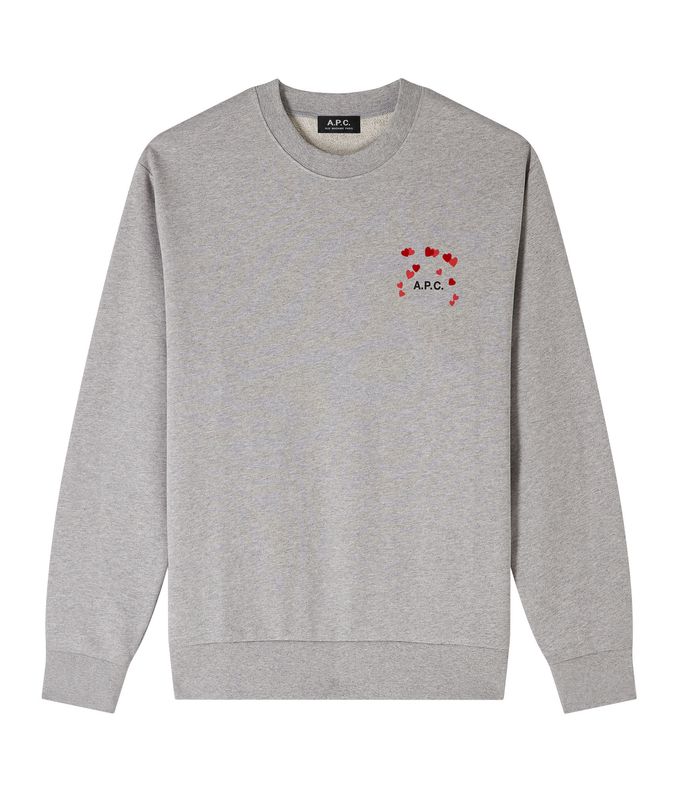 valentin sweatshirt heather grey
