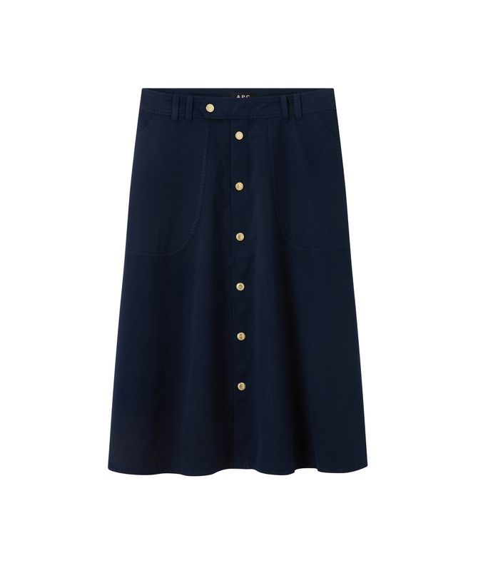 jamie skirt dark navy blue