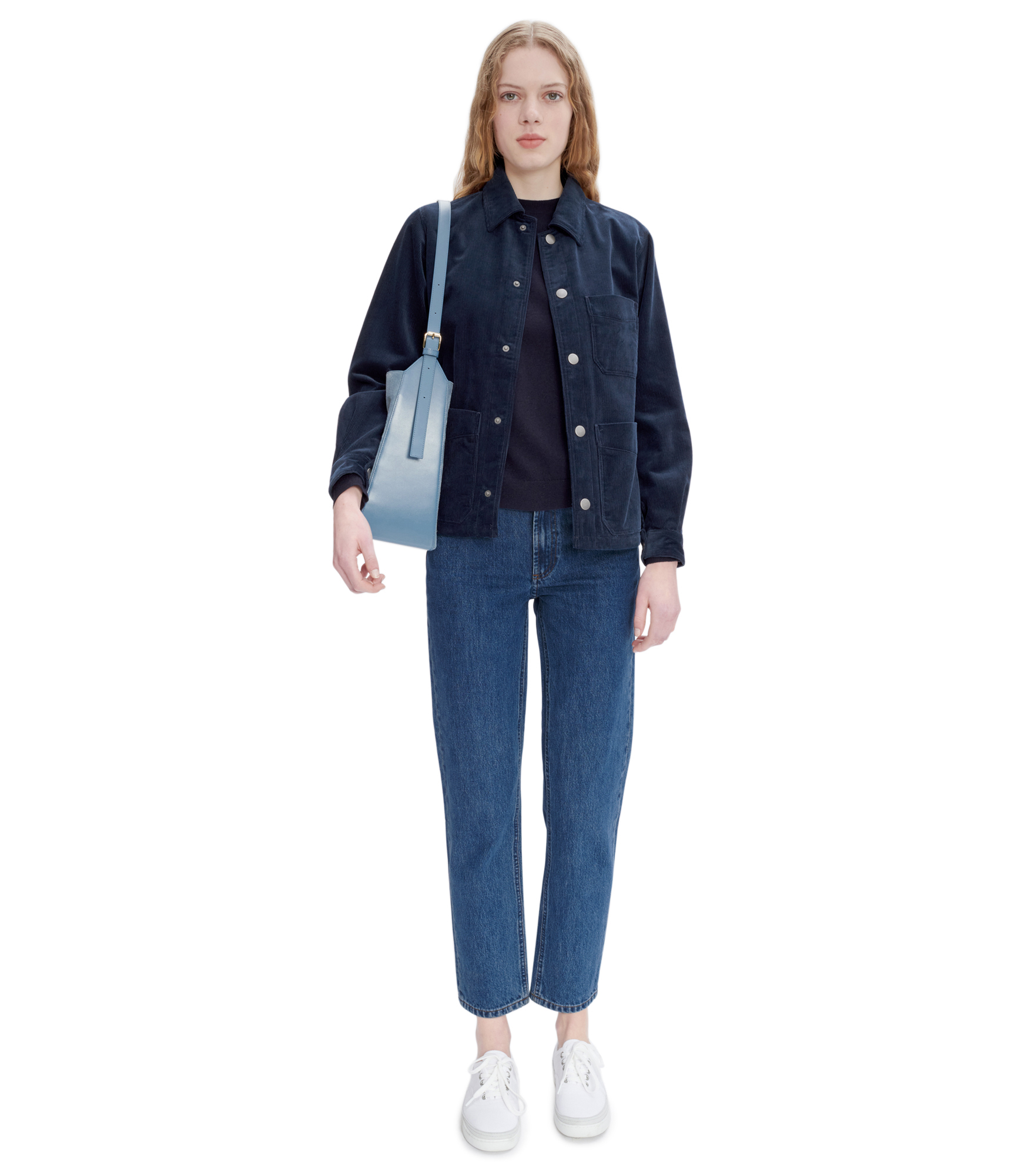 A.P.C. Judy shirt jacket - Blue